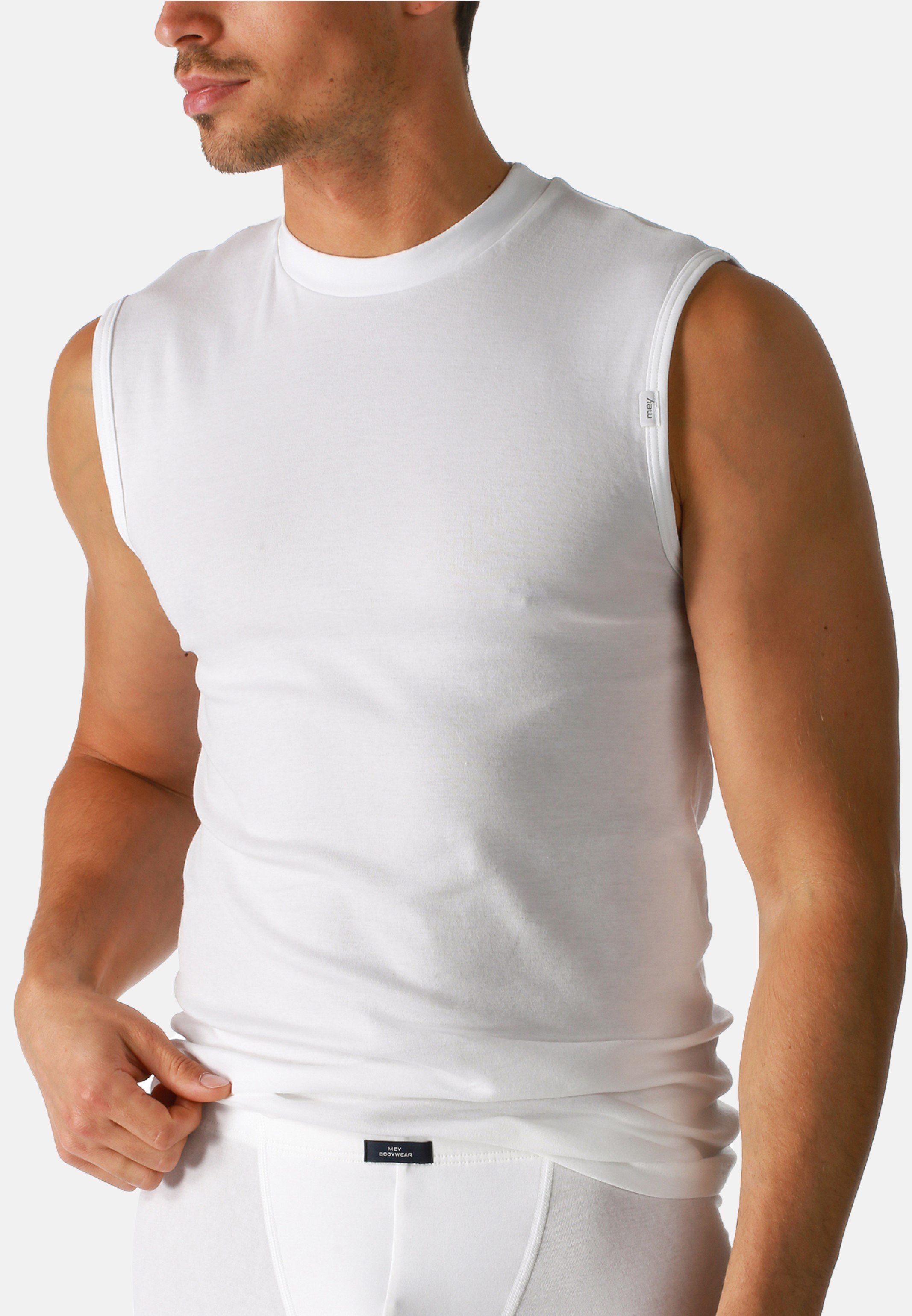 Noblesse Baumwolle Mey - Trend Unterhemd Unterhemd Körpernahe Tanktop (1-St) - Passform /