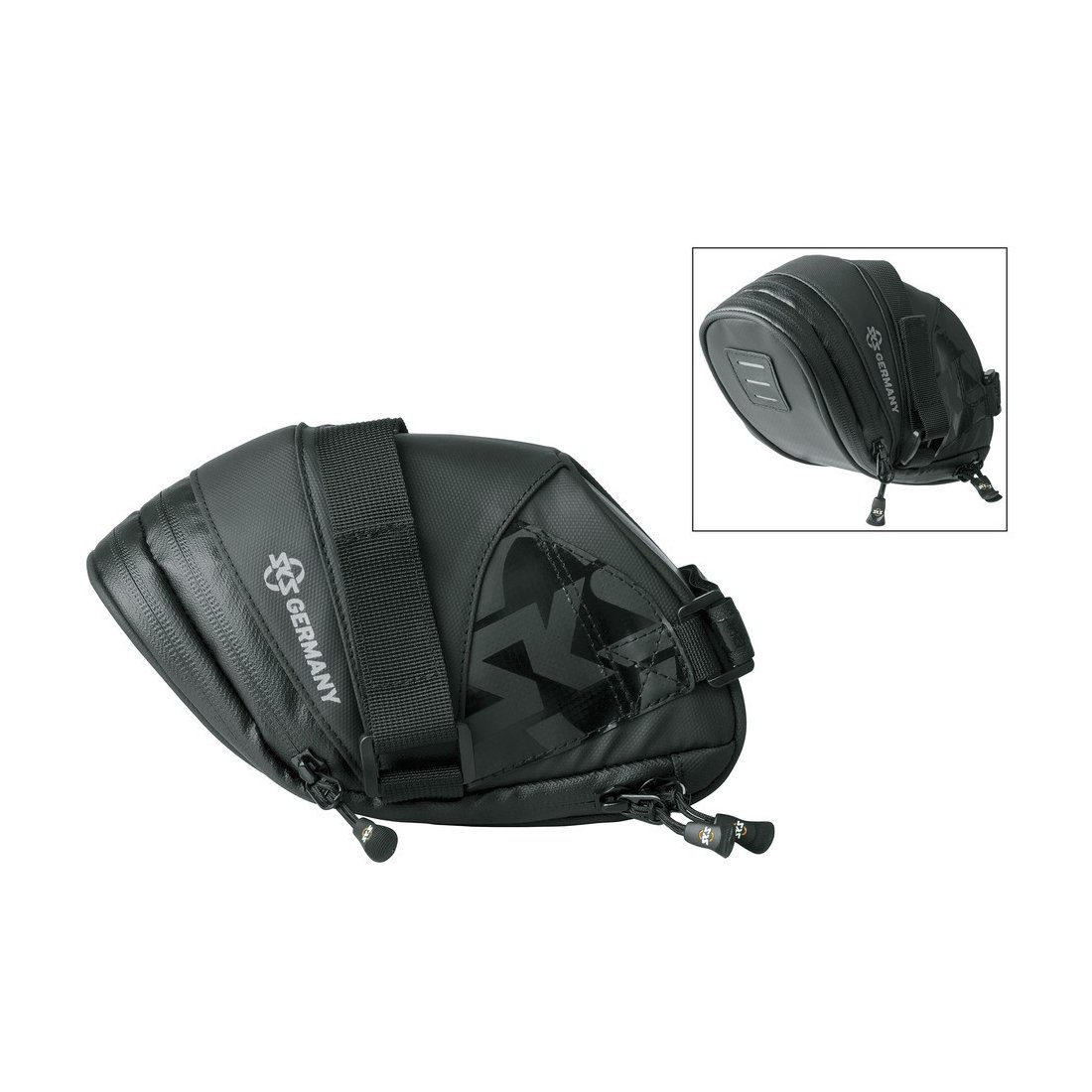 Fahrradkorb Satteltasche "Explorer Straps 1800", 1,8 Liter, 180+40 x 80 x 130+10 m