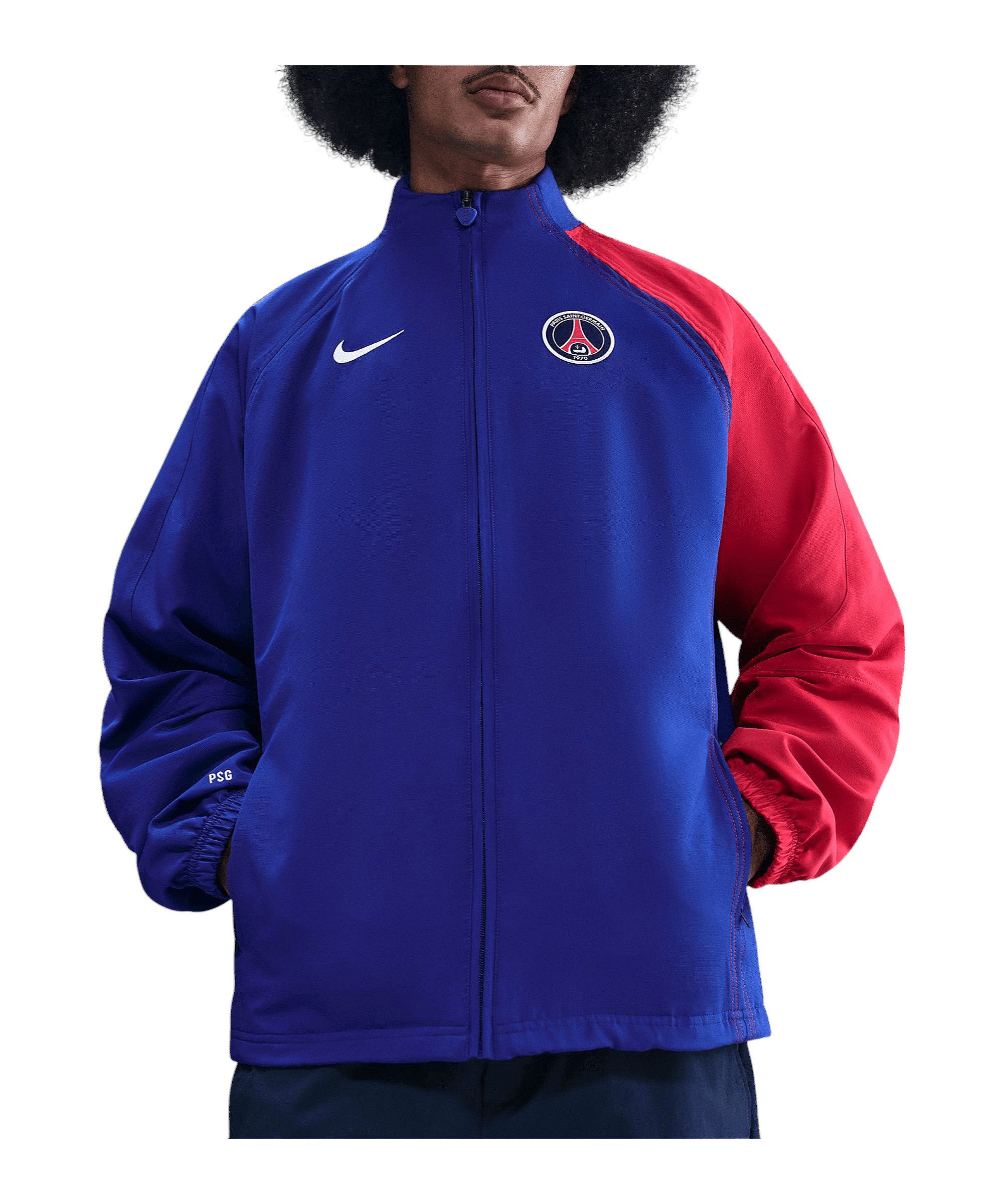 Nike Sweatjacke Nike Performance Paris Saint-Germain Tack Jacke Polyester