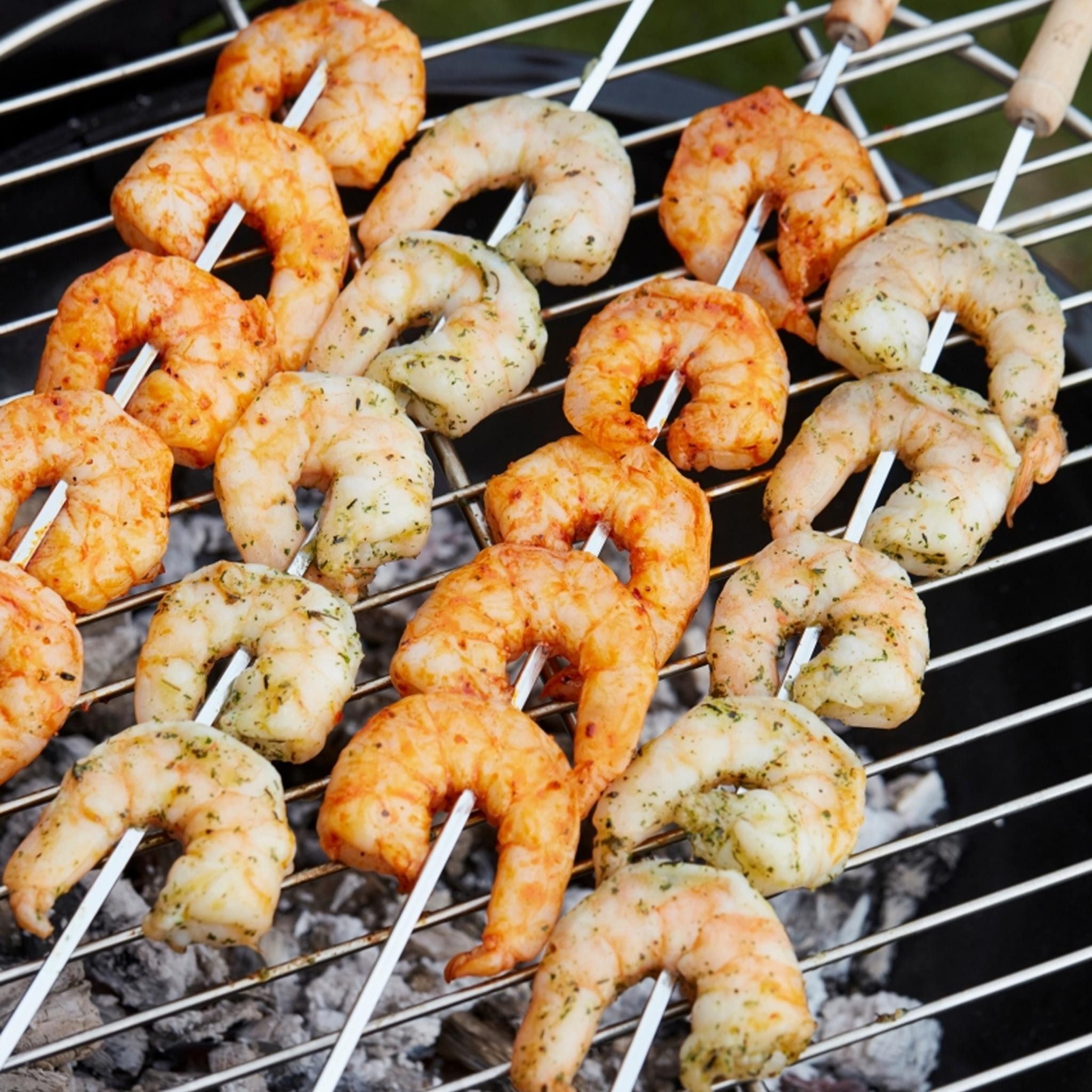 Realb2b Grillspieß 10 Schaschlik Spieße Grill 30cm Schampura Edelstahl (Grillspieß-Set aus Edelstahl für vielseitiges Grillen, 10-St., 10 Grillspieße aus Edelst – Bild 5 von 5