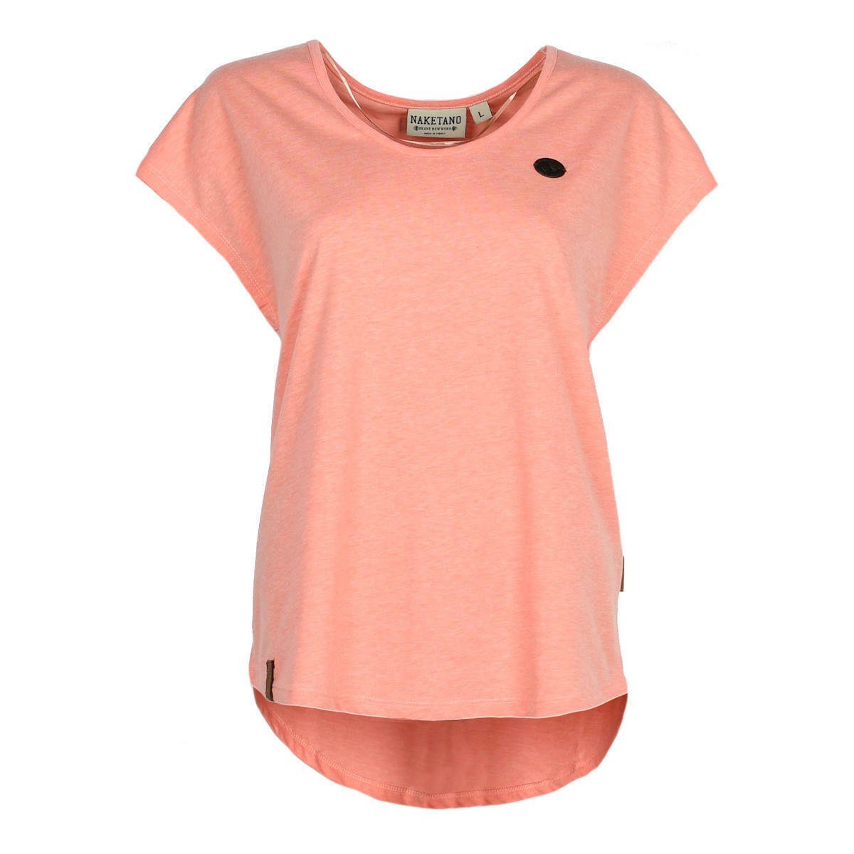 naketano T-Shirt Damen coral red