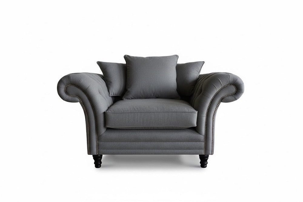 JVmoebel Chesterfield-Sessel Design Chesterfield Sessel Couch Polster Luxus Klassische Sofas Sofort (1-St), Made in Europa