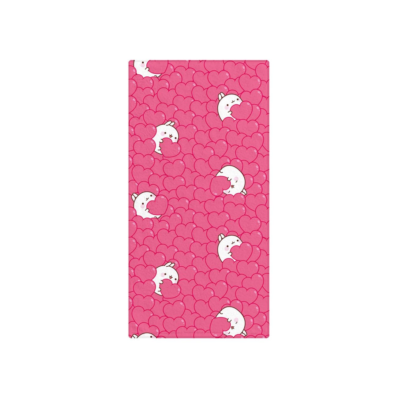 Sakami Merchandise Handtuch Molang Handtuch Hearts 35 x 75 cm