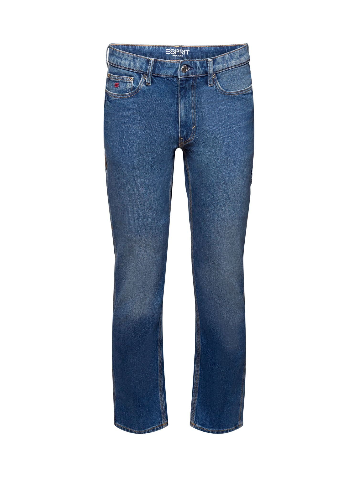 Straight-Jeans Passform mit Carpenter-Jeans gerader Esprit