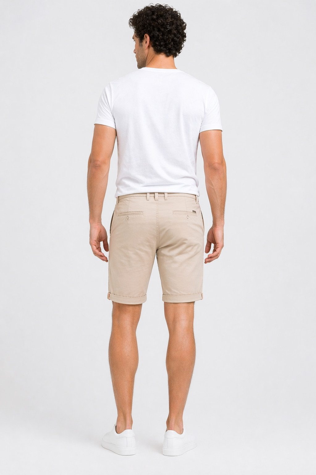 Smith & Solo Chinoshorts Kurze Hosen Herren, Baumwolle Shorts Männer Sommer Elasthan, Bermuda, Casual – Bild 4 von 5
