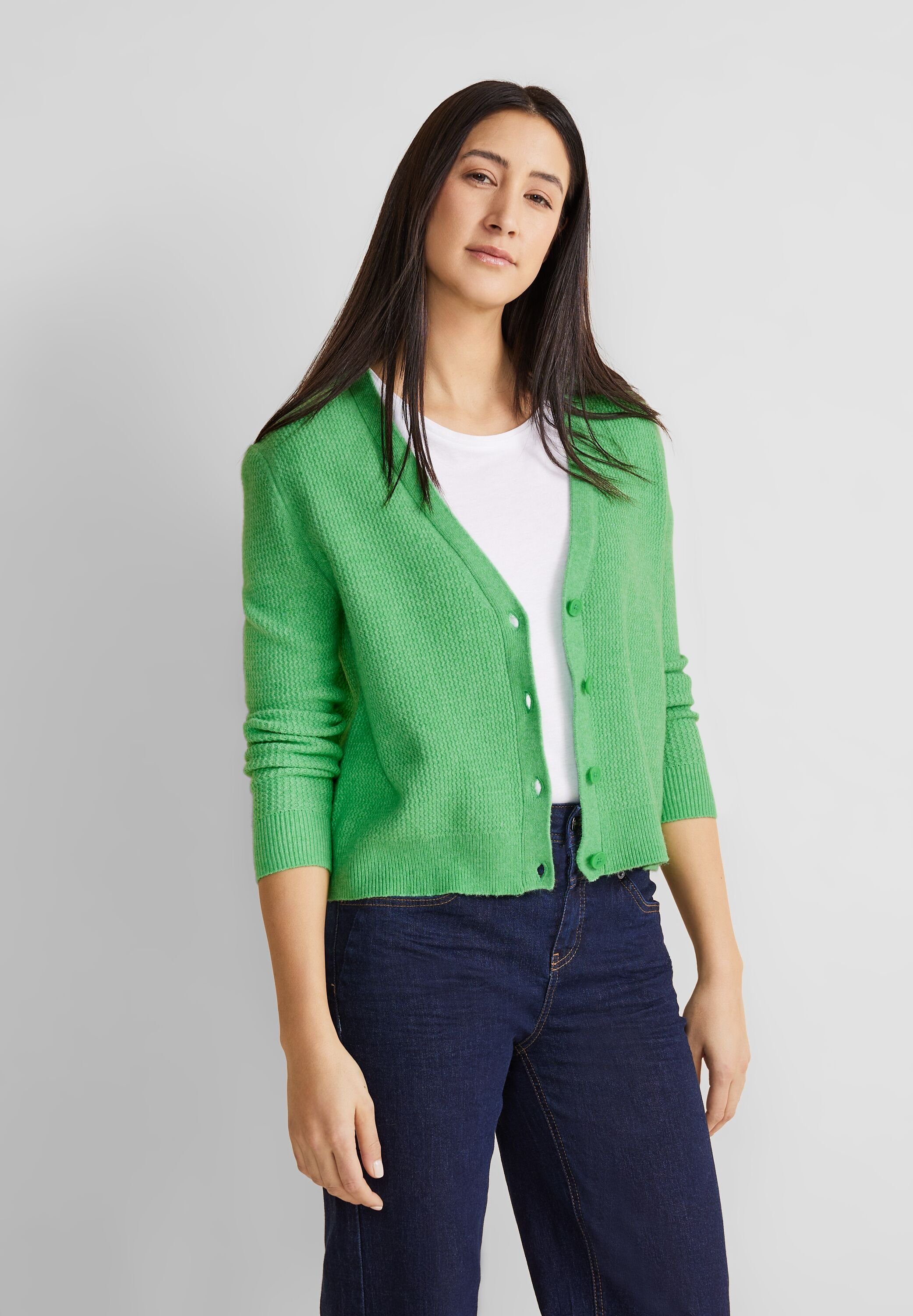 STREET ONE Cardigan Grobstrick