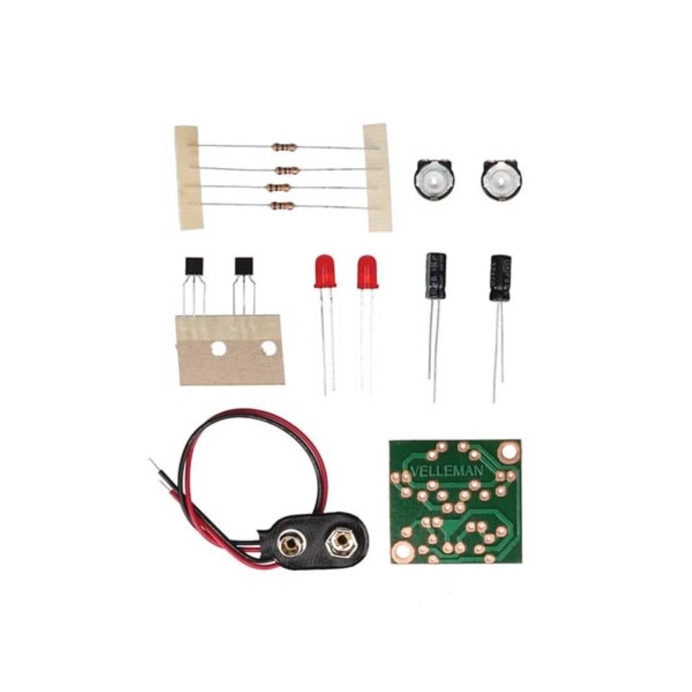 Whadda Modellbausatz Blinkendes LEDs Lötkasten WSI102