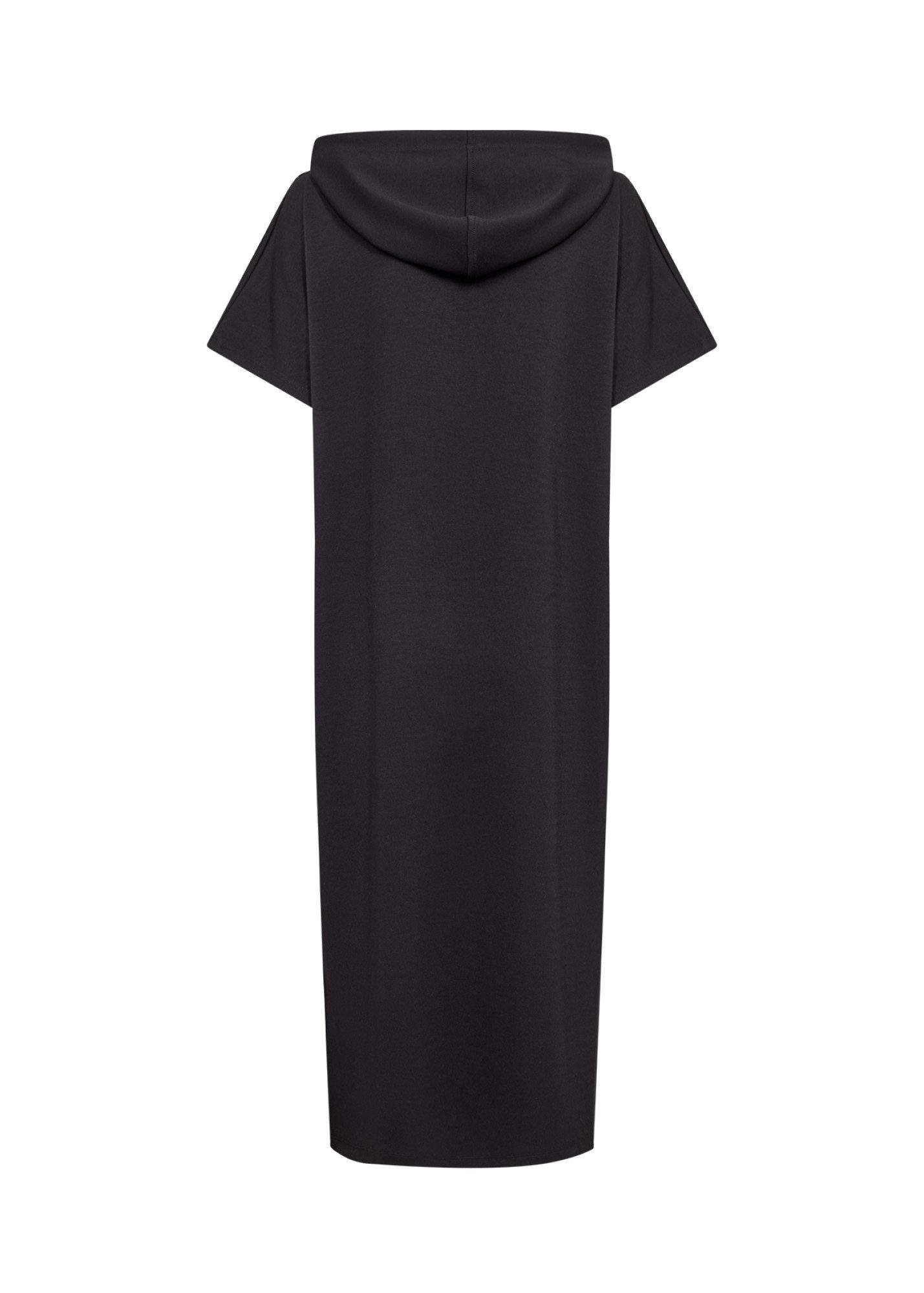 soyaconcept Shirtkleid SC-BANU 302 Materialmix mit Stretch, Kapuze