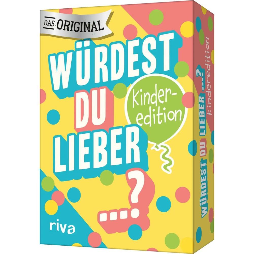 Riva Spiel Würdest du lieber ...? - Die Kinderedition