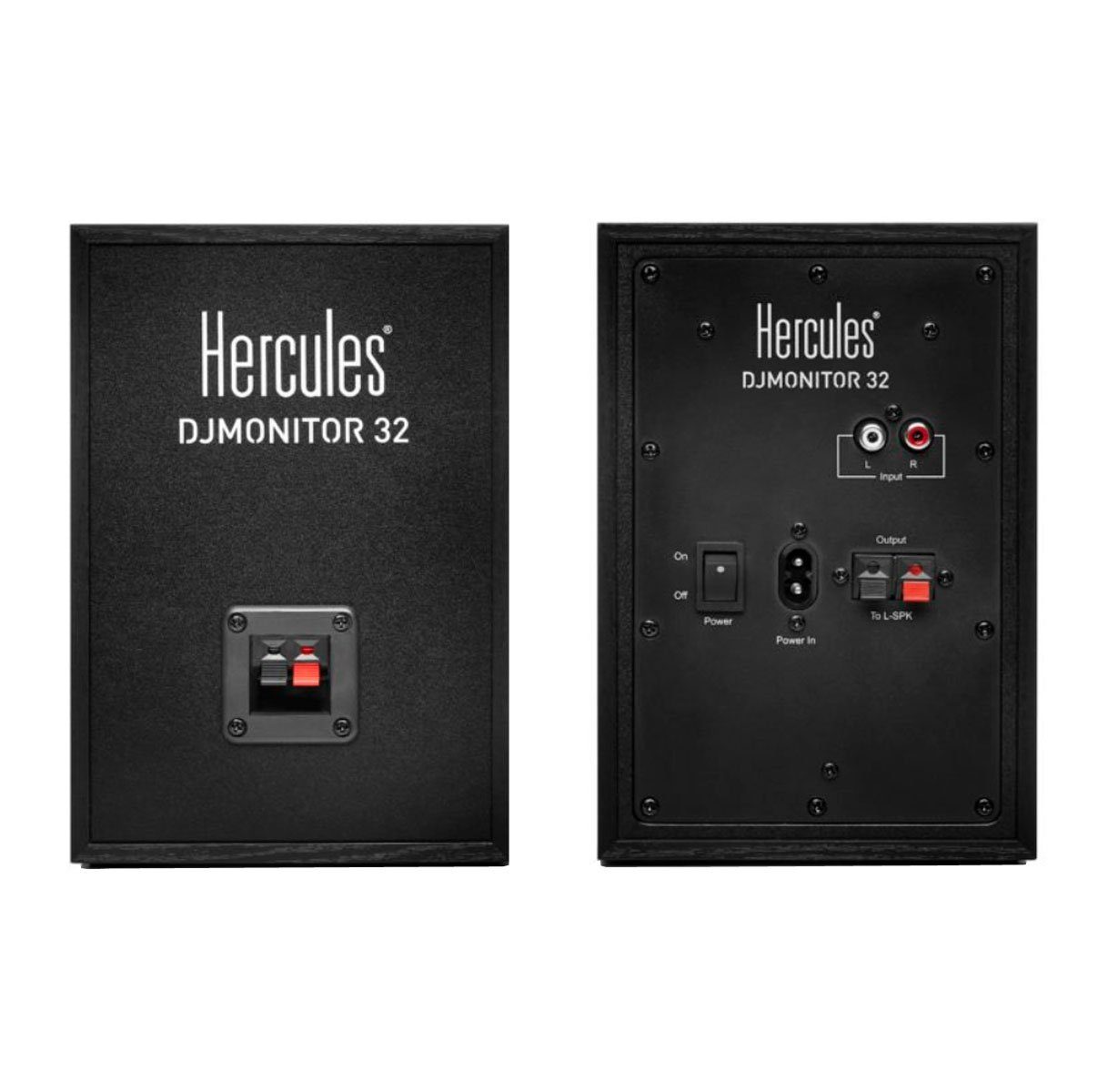 Monitor W) HERCULES DJ Monitor-Boxen 32 Lautsprecher (Kabelgebunden, 30