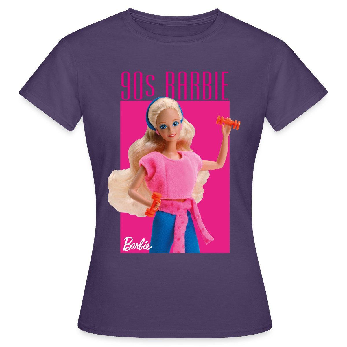 Spreadshirt T-Shirt Barbie Porträt Charakter 90er günstig online kaufen