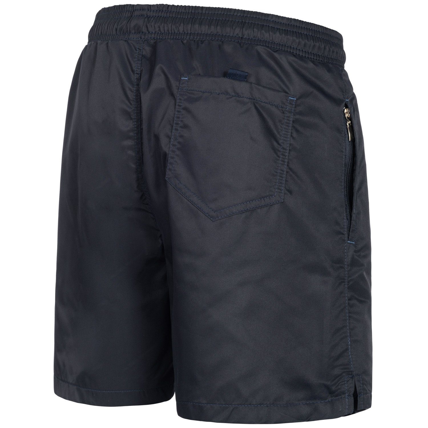 AS-135 Reißverschlusstaschen Alessandro Shorts Salvarini mit Navy-Blau