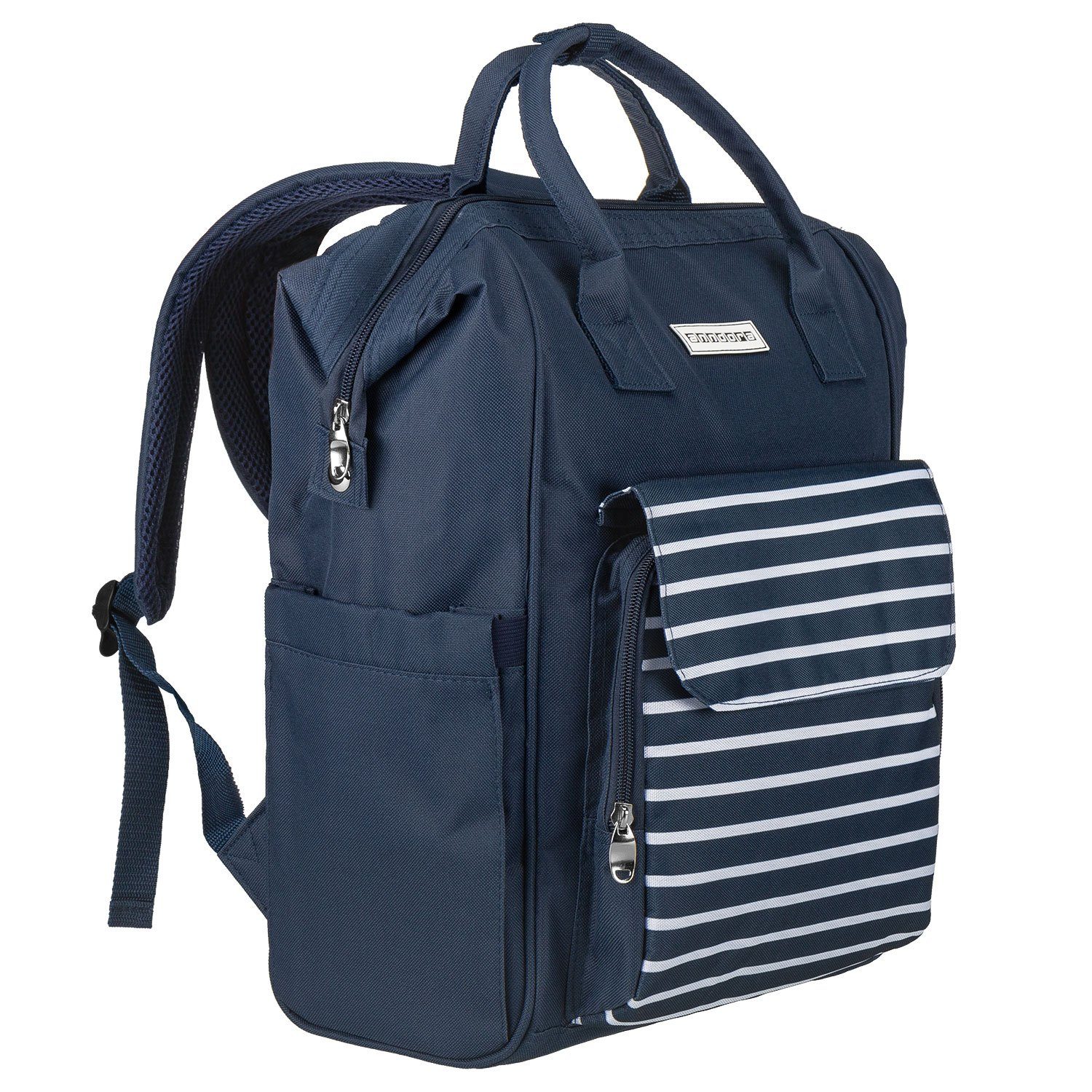 - Rucksack inkl. City Laptopfach navy anndora Polyester Farbwahl Rucksack