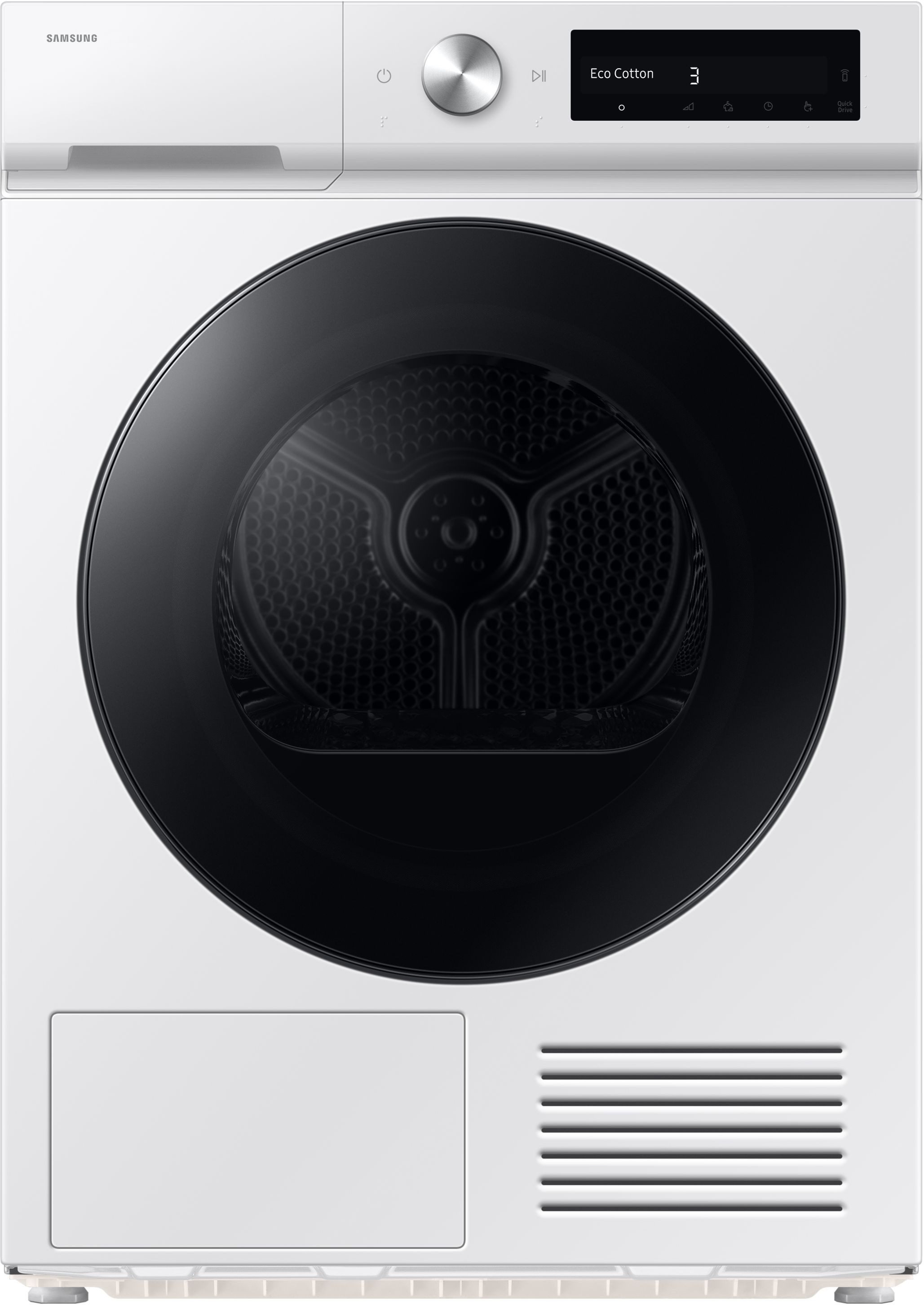 Samsung Wärmepumpentrockner DV7400D DV90DB7845GWU2, QuickDriveᵀᴹ Option ‑ Spart bis zu 35 % Zeit