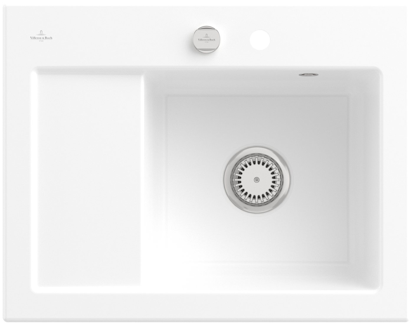 Thumbnail - Villeroy & Boch Einbauspüle Keramikspüle Subway 45 Compact 331302KG