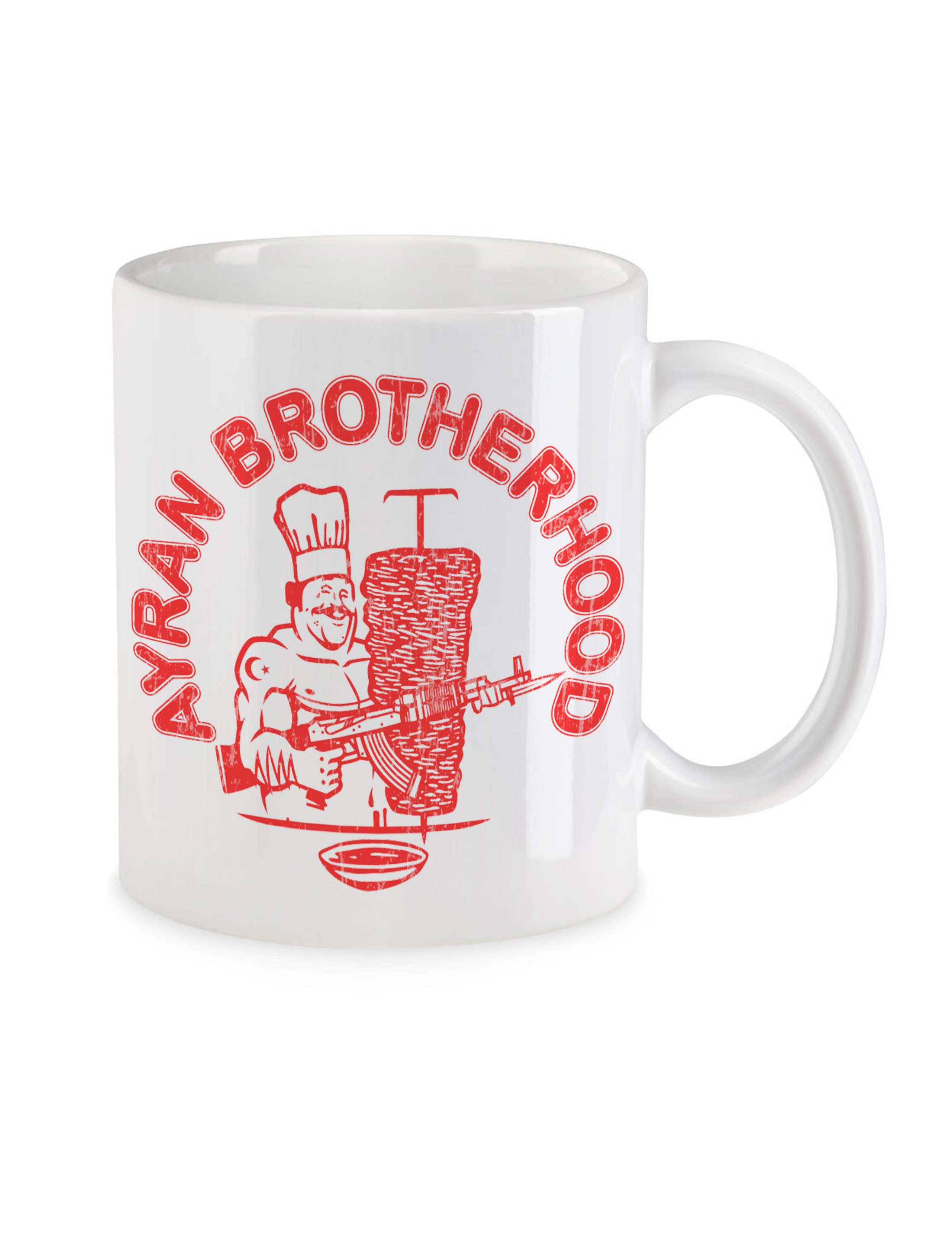 Urban Backwoods Tasse Ayran Crew Kaffeetasse Döner Kebab Dönerladen Türkei Spaß Gang Love, 1-tlg., Keramik, Fun Addiction Türkisch
