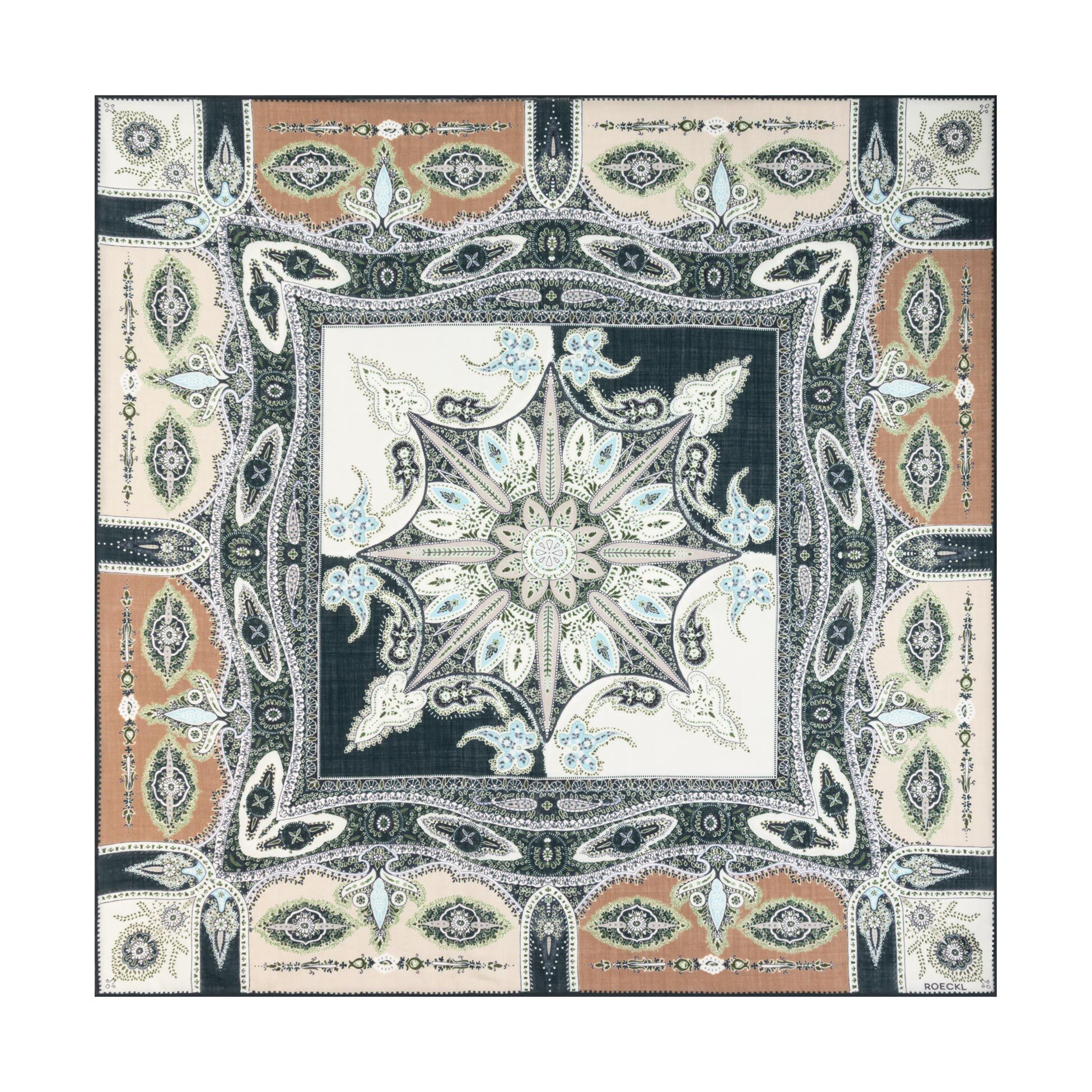 Roeckl Halstuch ORNAMENTAL GRACE, Weiches Kaschmirtuch