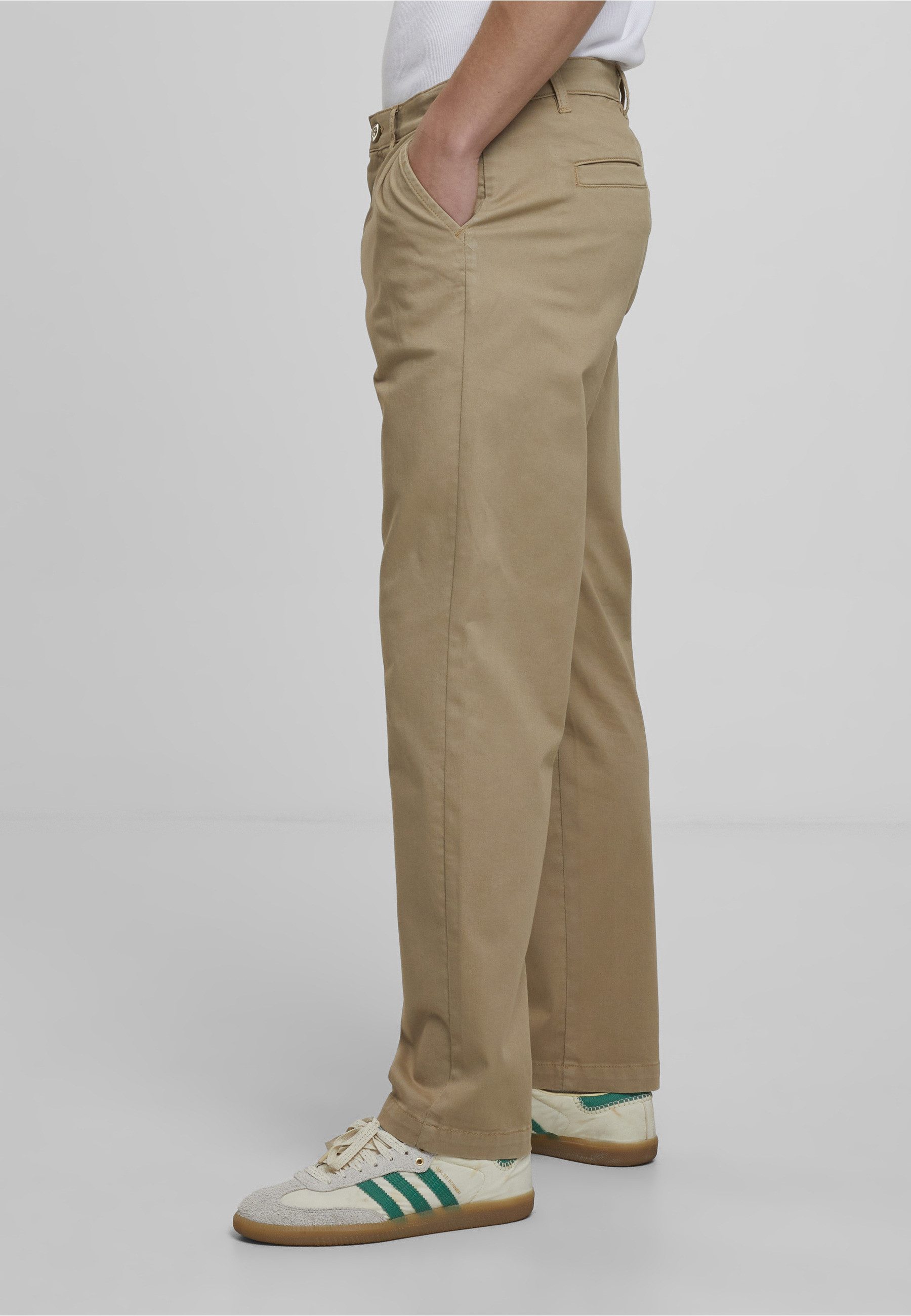 URBAN CLASSICS Stoffhose Urban Classics Pleated Twill Pants (1-tlg)