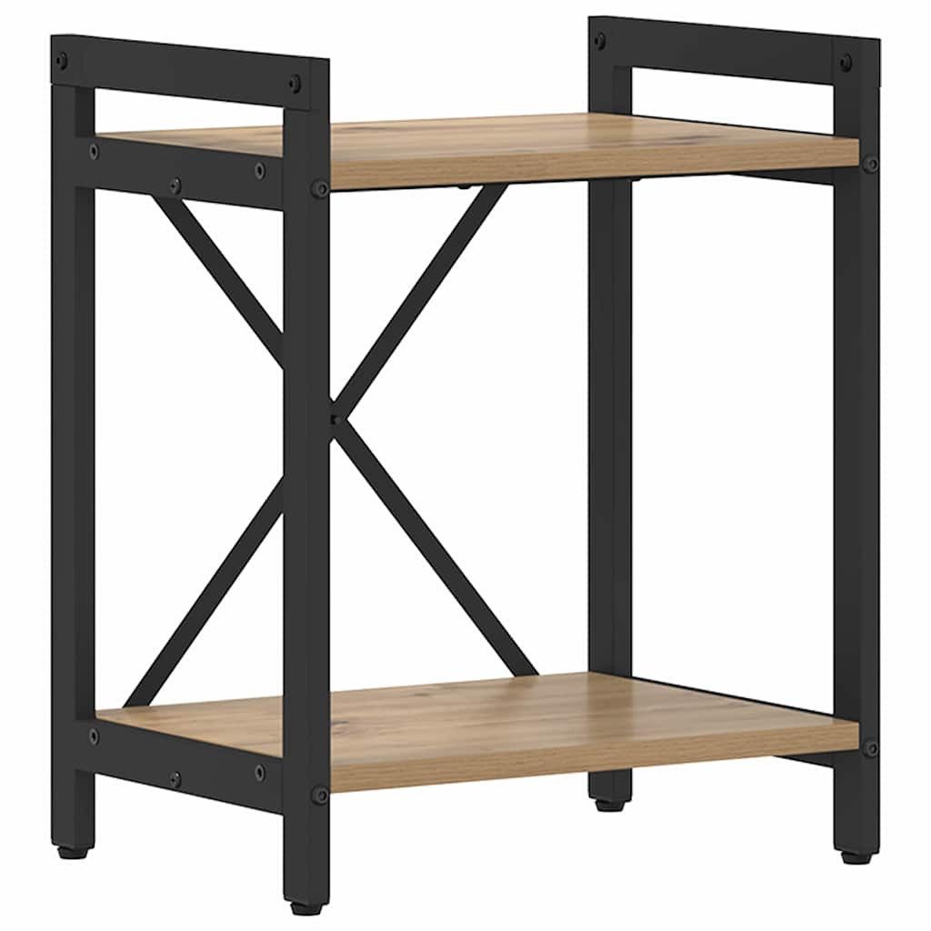 vidaXL Bücherregal Bücherregal Artisan-Eiche 40 x 30 x 50 cm Holzwerkstoff, günstig online kaufen