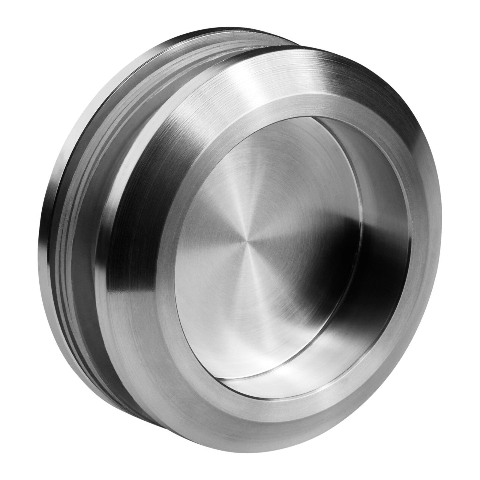 SO-TECH® Schiebetürmuschel 1 Paar Schiebetürgriff EMINA Ø 58 mm Edelstahl g günstig online kaufen