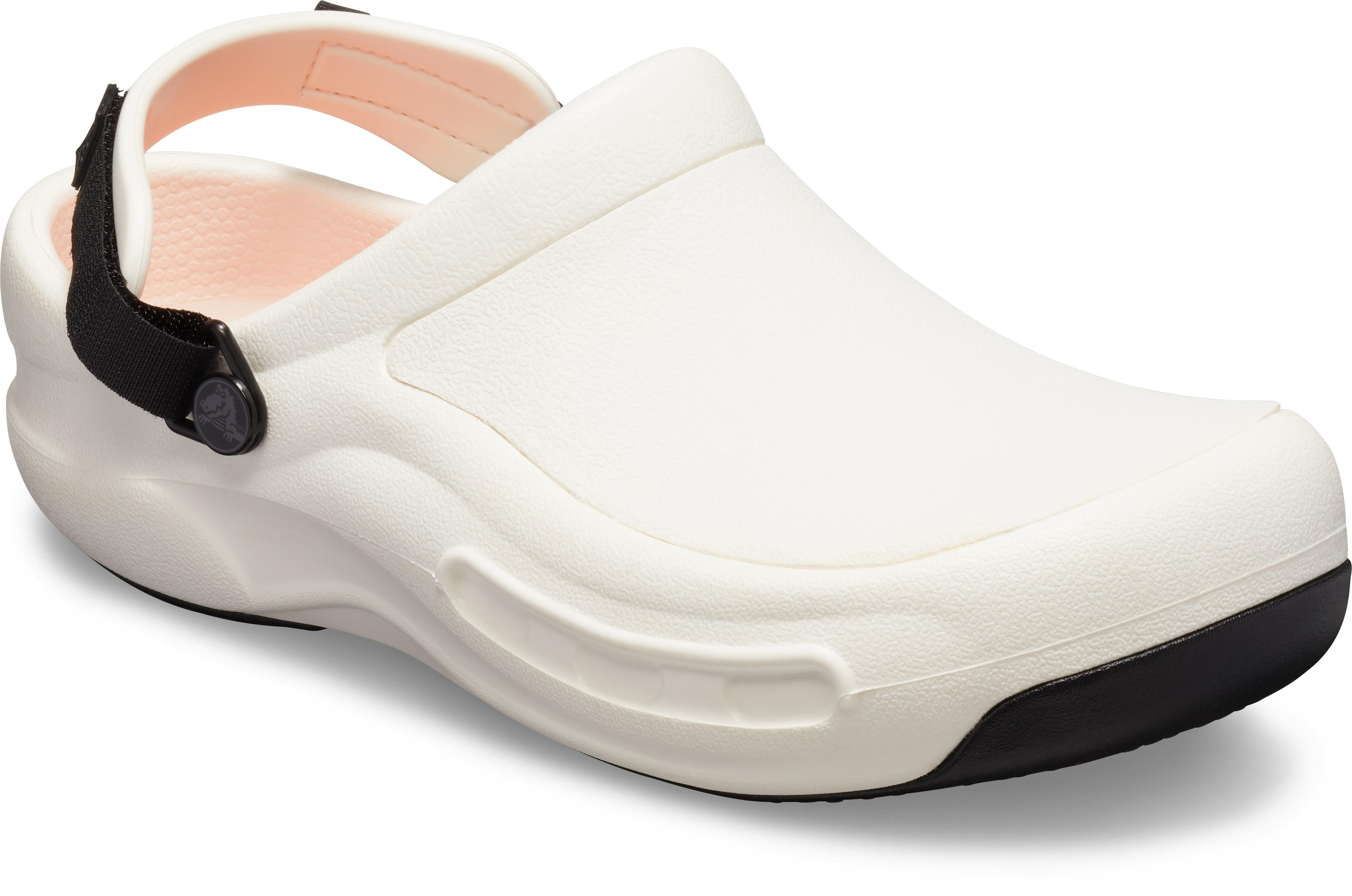 Crocs Berufsschuh Bistro LiteRide™ Clog Pro mit Laufsohle antirutsch weiß