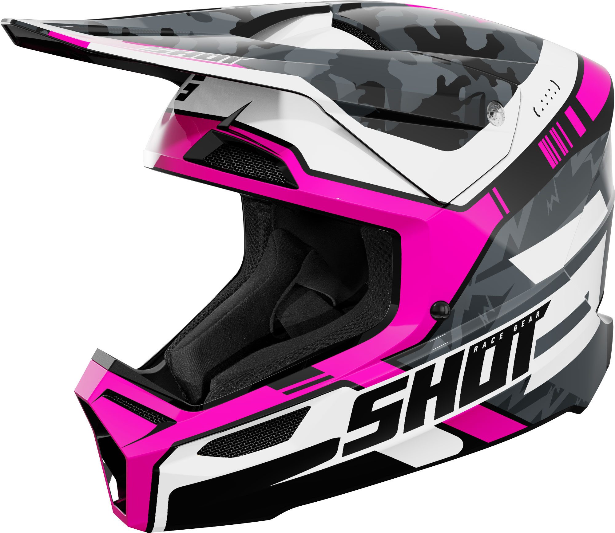 Shot Motocrosshelm Furious Flash Mips Motocross Helm