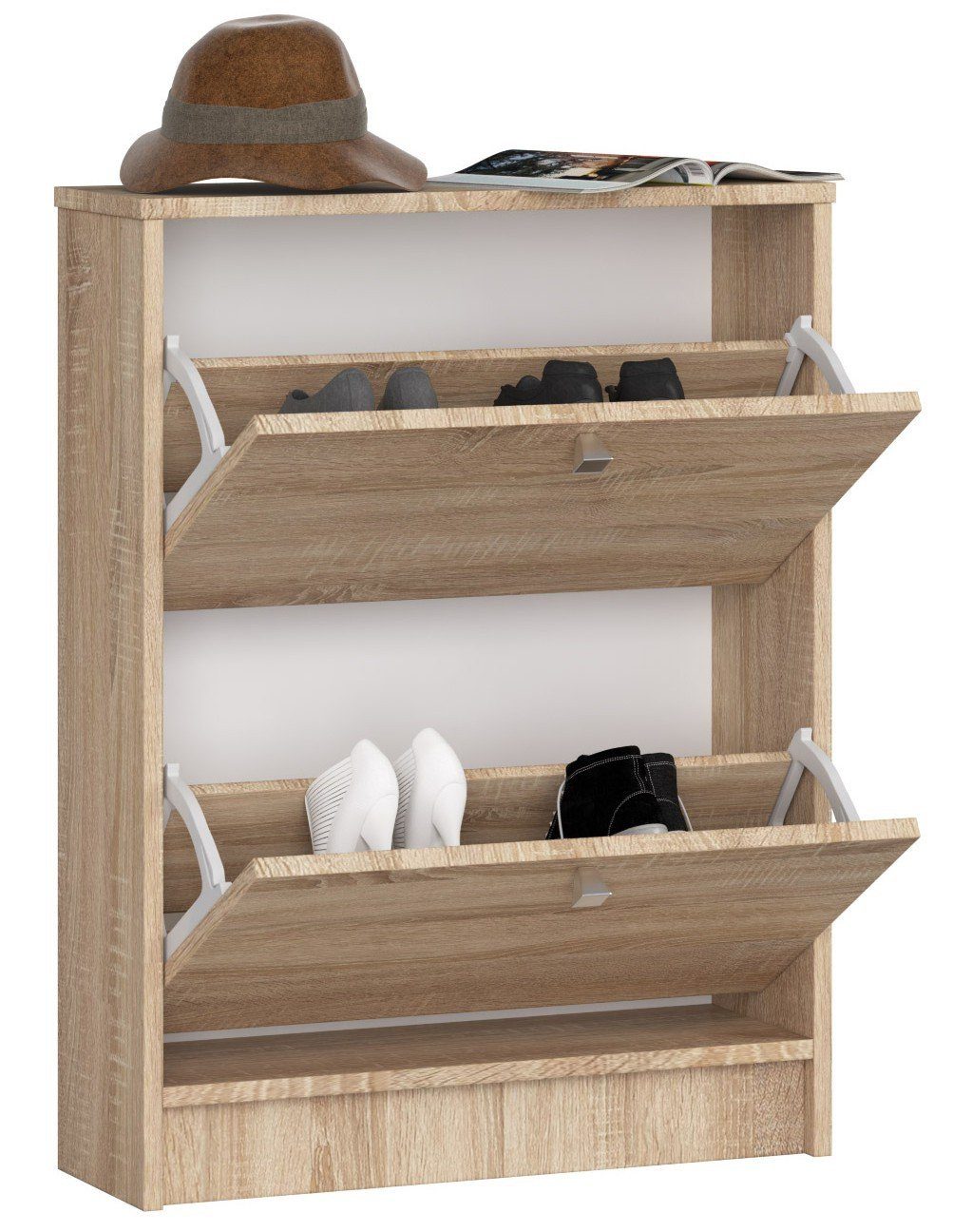 Home Collective Schuhschrank mit 2 Flügeltüren, Elegant, Flur, Schlafzimmer günstig online kaufen