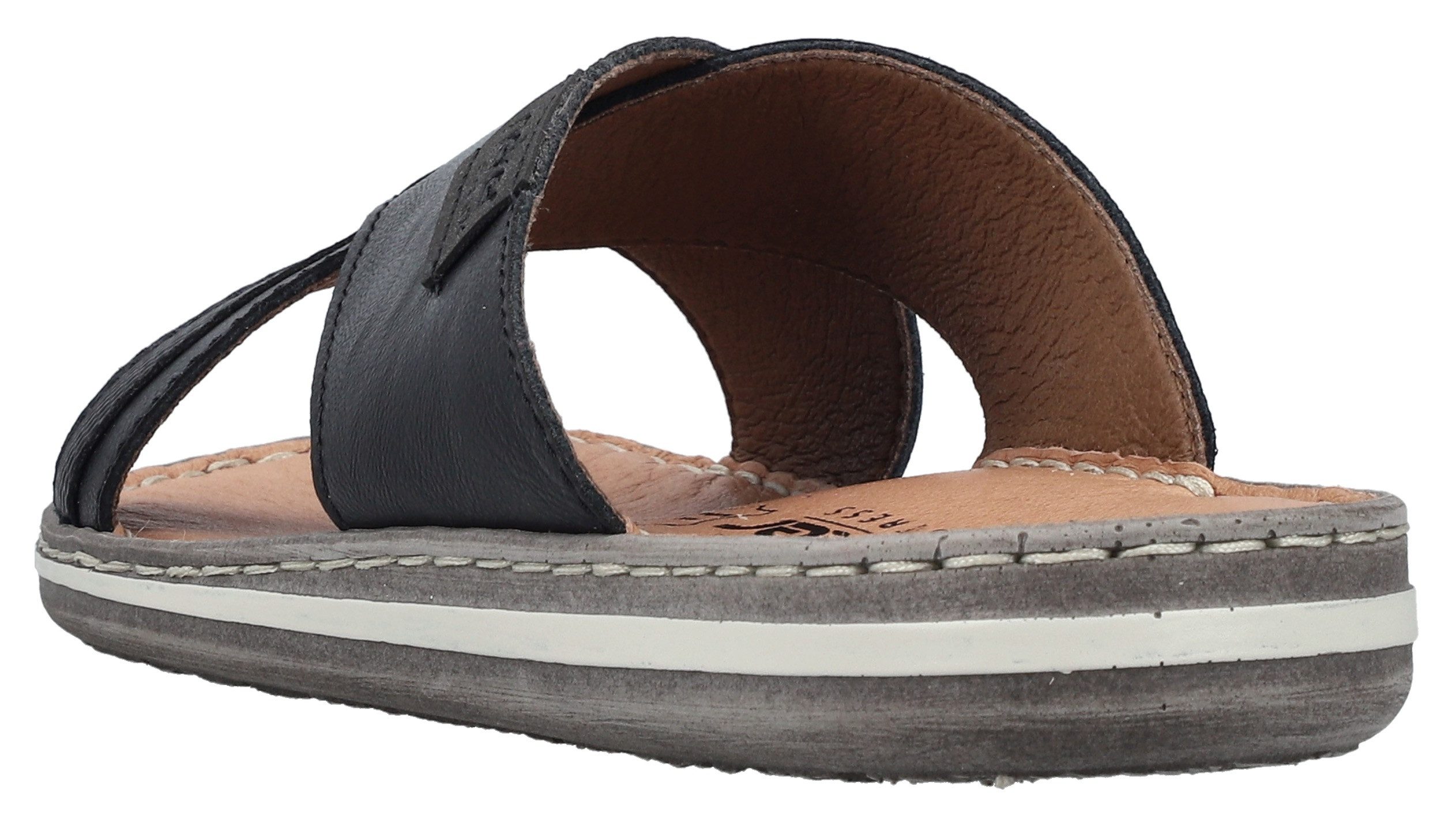 Rieker Pantolette Sommerschuh, Strandschuh, Schlappen, Hausschuh mit Label