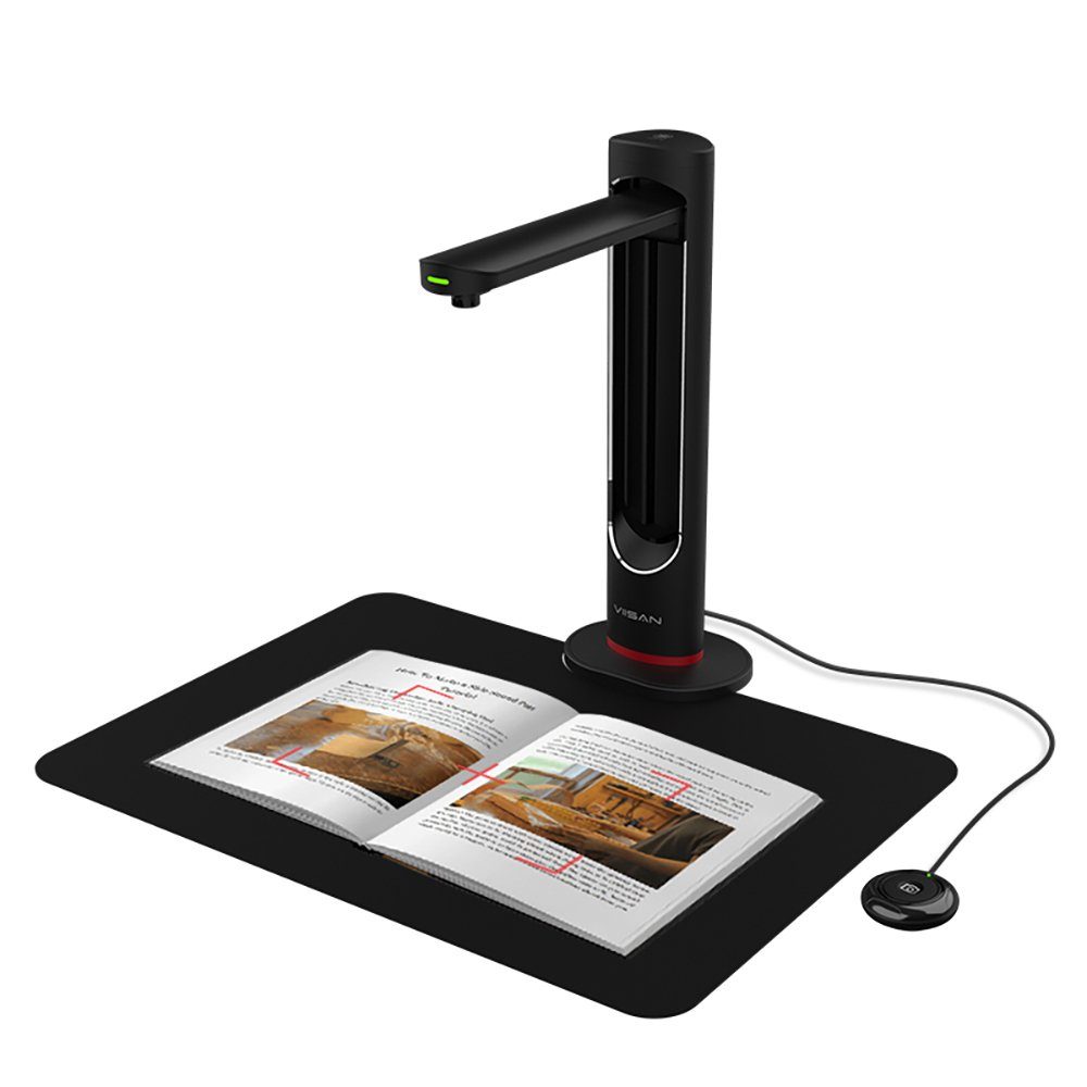 Viisan Hochauflösender Fotoscanner, Buchscanner Dokumentenscanner