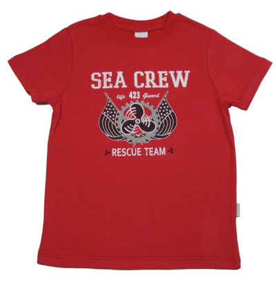 STUMMER T-Shirt Stummer Jungen T-Shirt rot SEA CREW RESCUE TEAM (1-tlg)