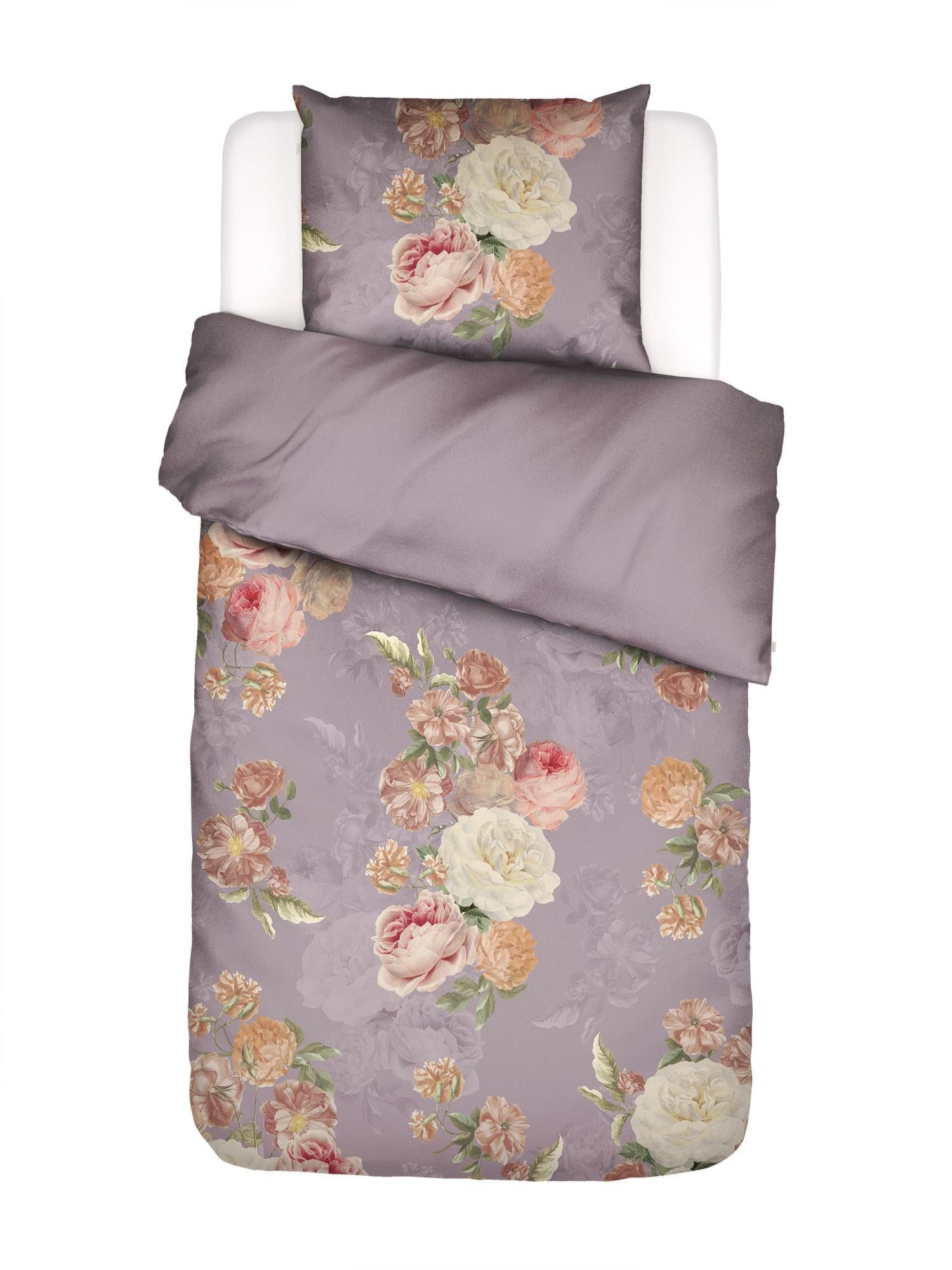 Essenza Bettwäsche Orianna, Satin, 2 teilig, mit floralem Muster