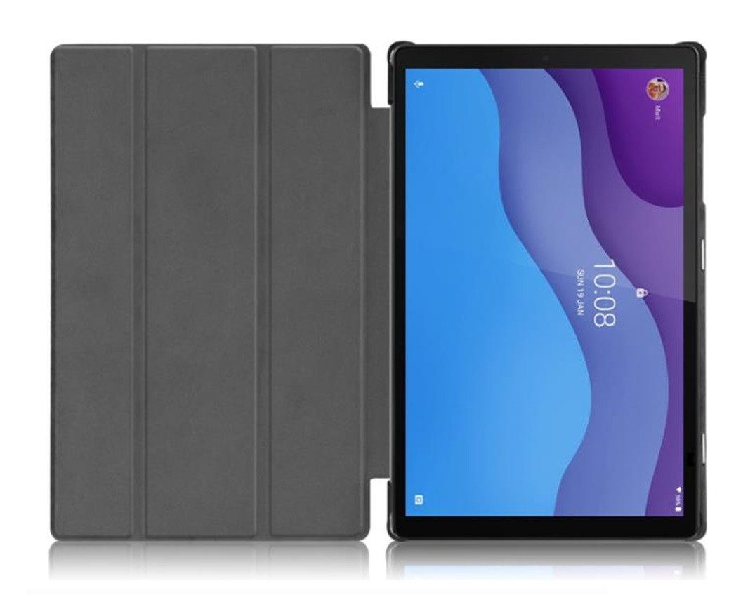 FroShop Tablet-Hülle Schutzhülle für Lenovo Tab M10 FHD Plus TB-X606F/X 10.3" 2. Generation Jahr 2020 Wake Up / Sleep Funktion, Smart Cover Case Etui Tasche - Farbe Orange