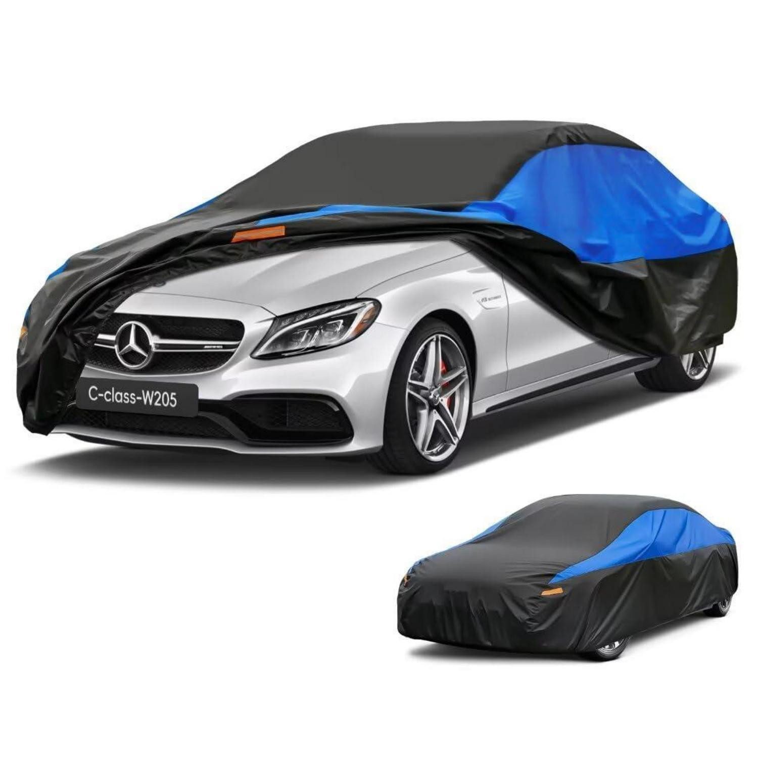 LuxusKollektion Autoplane Autoabdeckung wasserdicht atmungsaktiv Passend für C-class W205