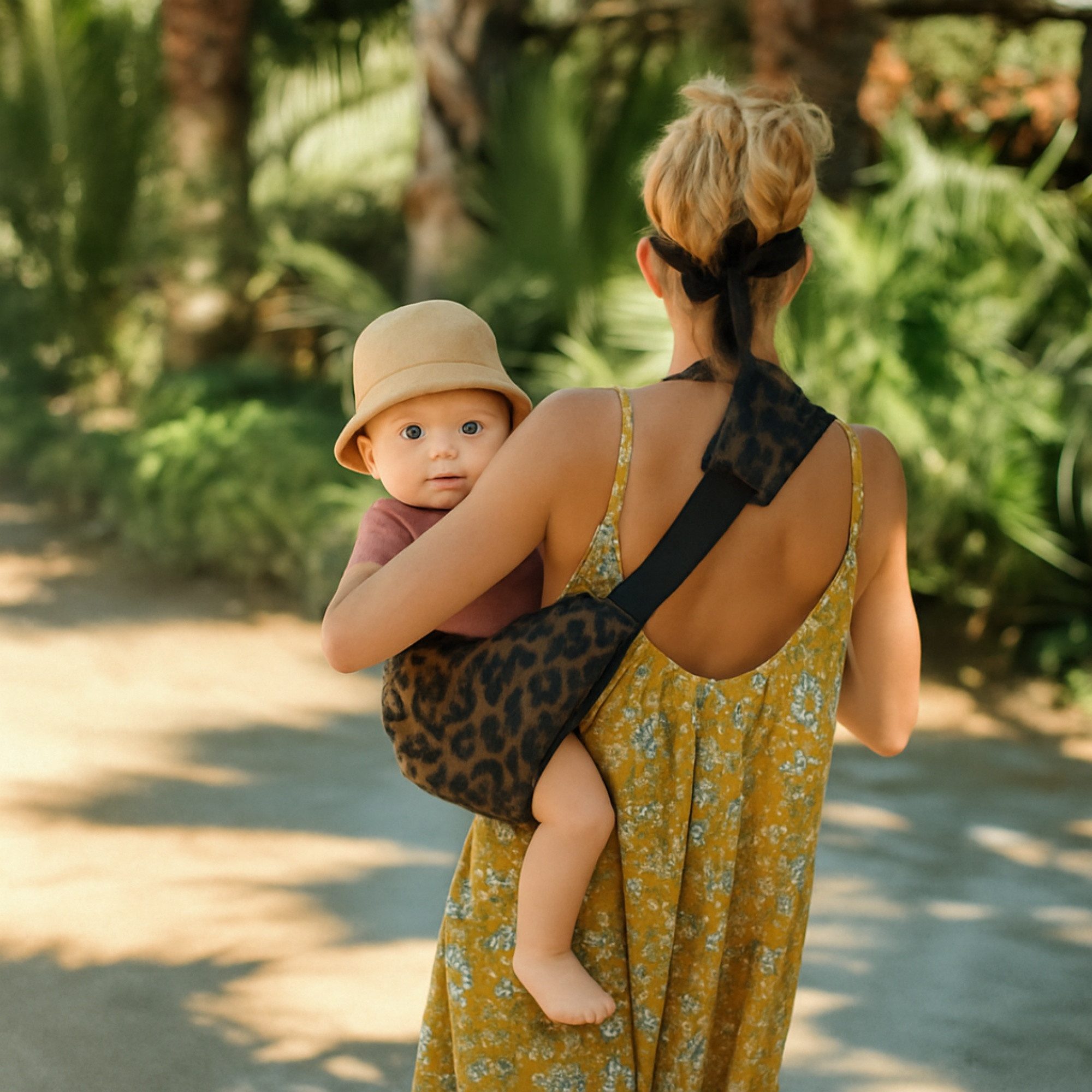 Forrlite Babytrage Babytrage,Kleinkindtrage, 2026 Neue ergobaby babytrage von, Neugeborenen bis Kleinkind,tragbare leichte rutschfeste Hüftsitztrage