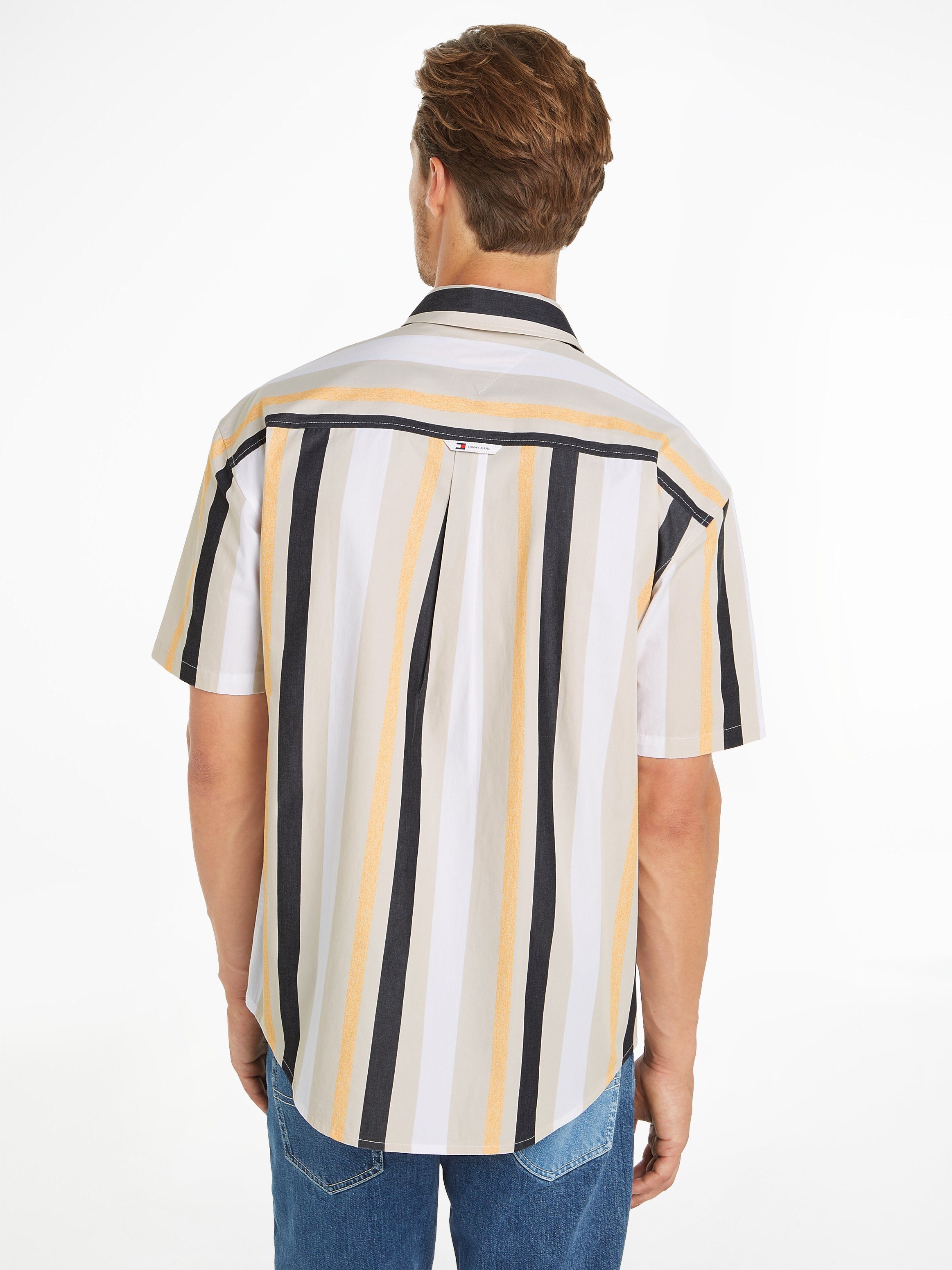 Tommy Jeans Kurzarmhemd TJM RLX STRIPES günstig online kaufen