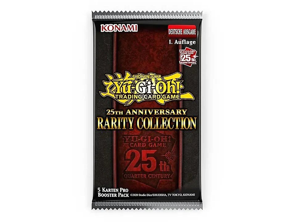 Konami Spiel Yu-Gi-Oh - 25th Anniversary Rarity Collection - 1 Booster Pack der 1.