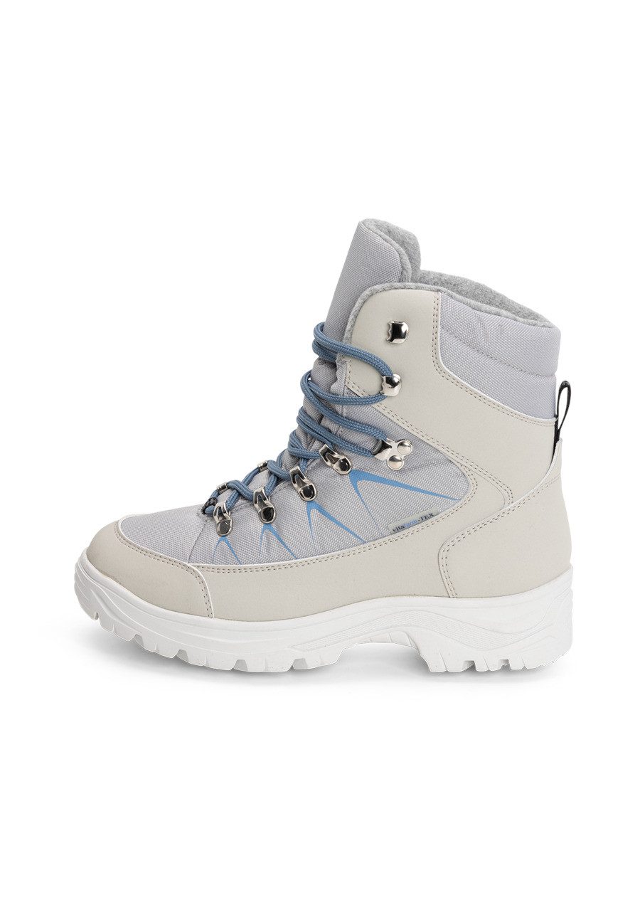 vitaform Damenschuhe Texstiefelette Nubukleder/Mesh Stiefelette