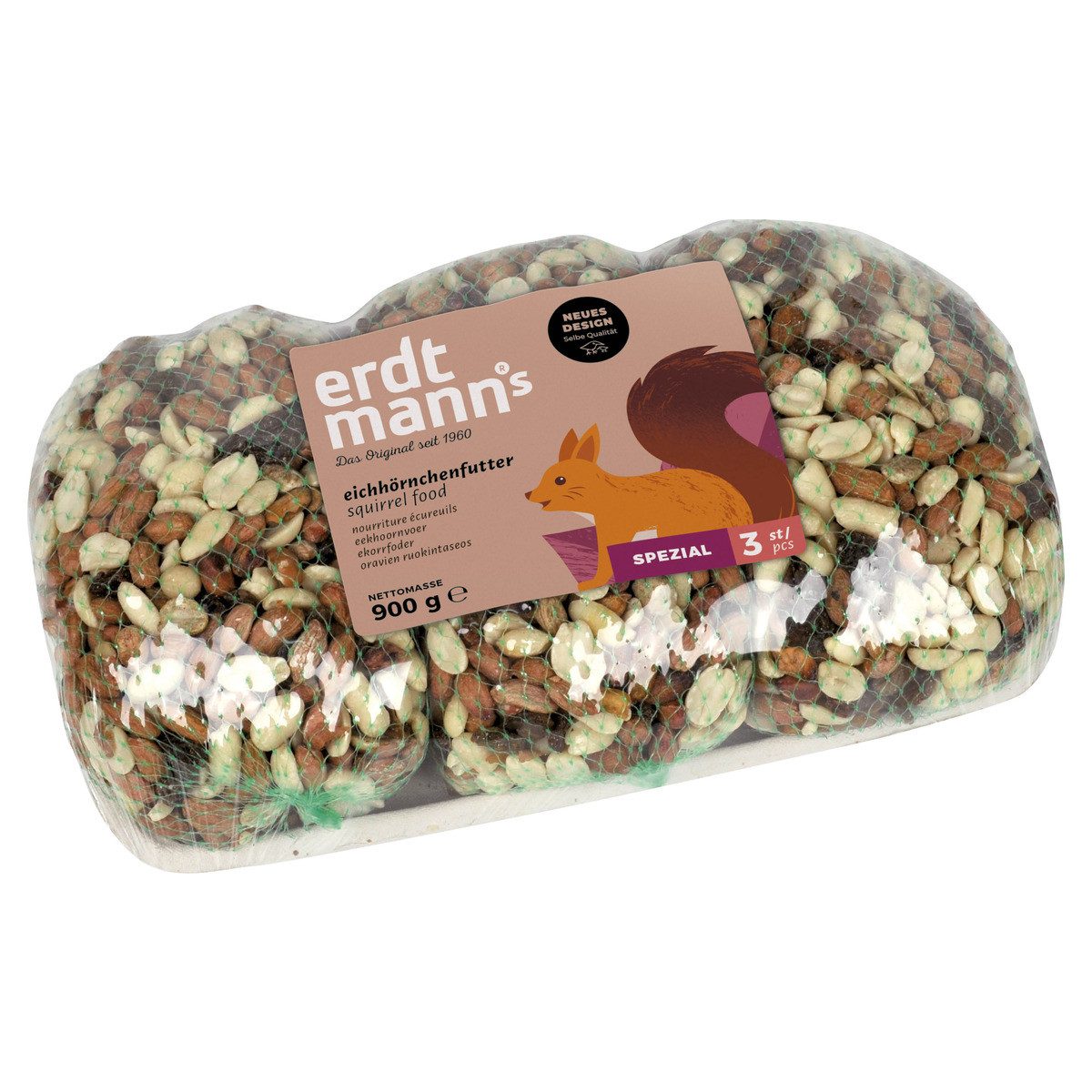 Erdtmann's Eichhörnchenfutter 900 g, für: Farming