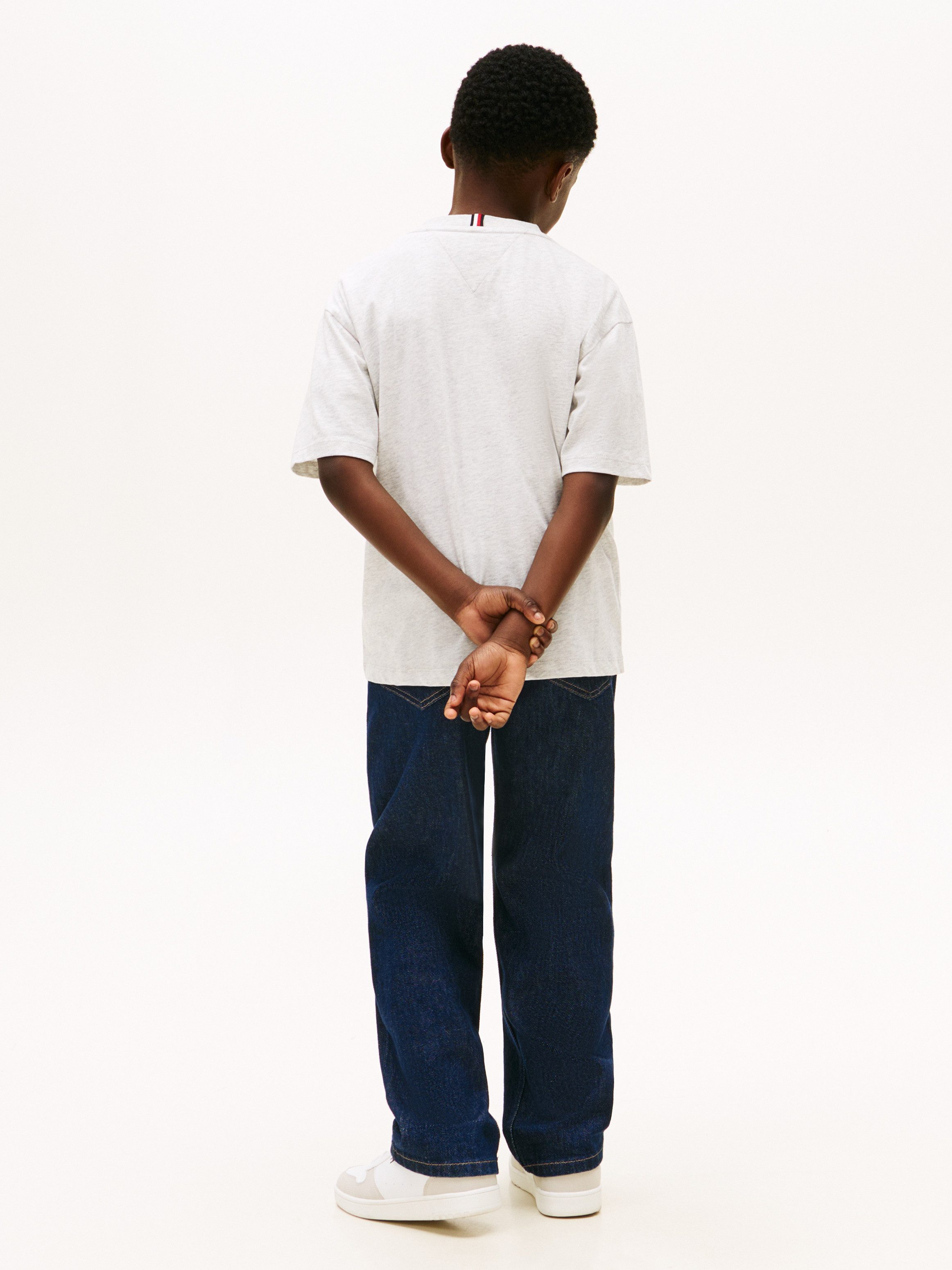 Tommy Hilfiger T-Shirt Regular fit, für Kinder bis 16 Jahre – Bild 5 von 5