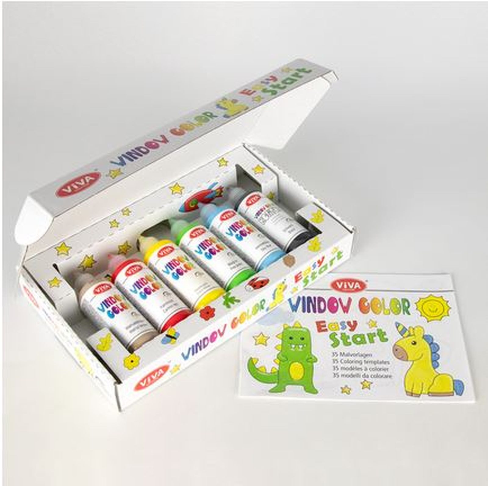 Viva Decor Kreativset Kids Window Color Set - Let it snow