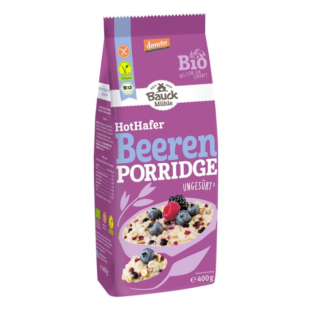Bauck Mühle Mehl HotHafer - Beeren Porridge 400g