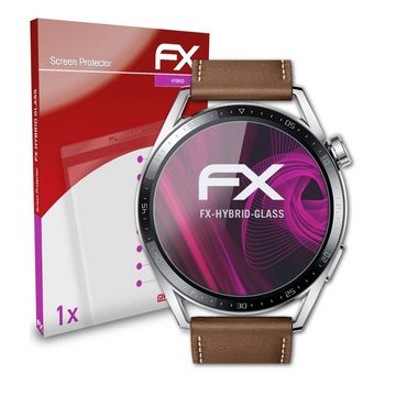 atFoliX Schutzfolie Panzerglasfolie für Huawei Watch GT 3 46mm, Ultradünn und superhart