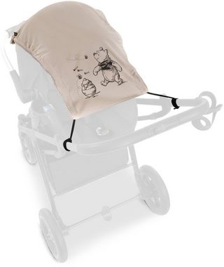 Hauck Sonnensegel Sunshade, Winnie the Pooh beige, für Kinderwagen oder Babywanne