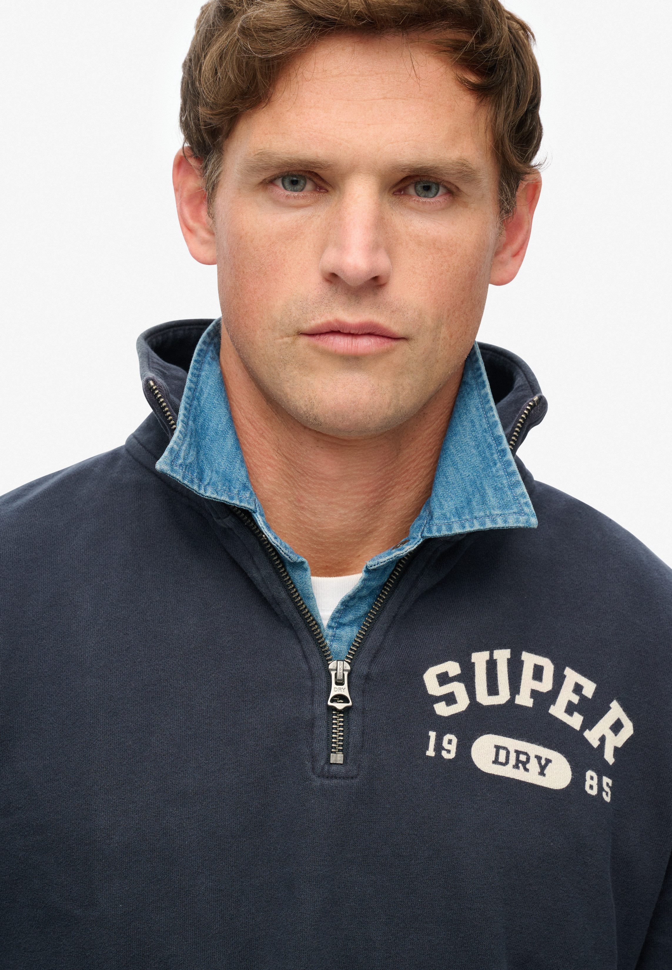 Superdry Sweatshirt ATHLETIC ESS HALF ZIP günstig online kaufen