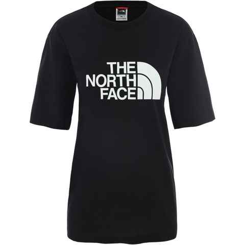 The North Face T-Shirt W RELAXED EASY TEE mit Logodruck auf der Brust