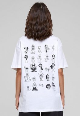 Merchcode T-Shirt Merchcode Damen Ladies Disney 100 Girl Gang Tee (1-tlg)