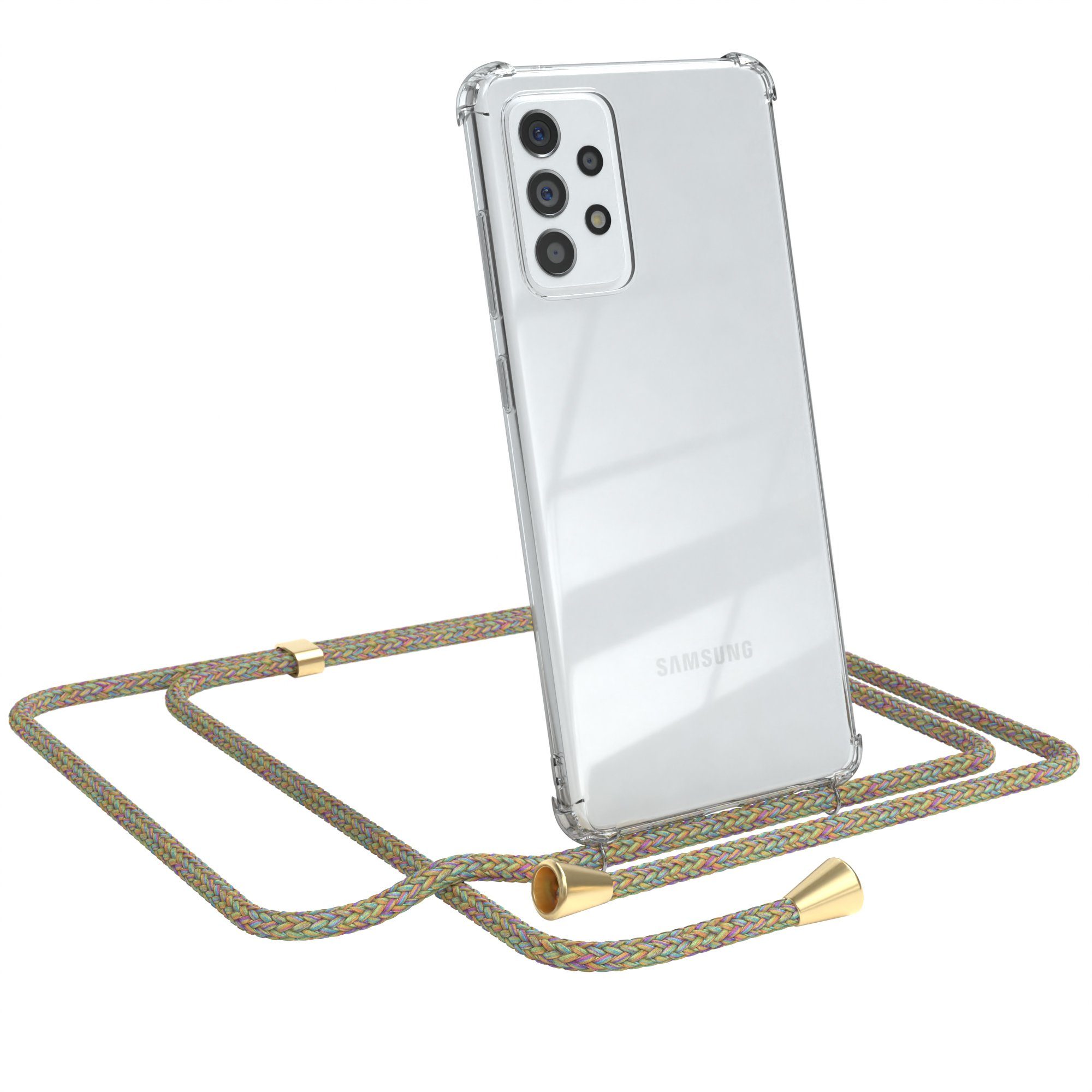 Handykette Hülle mit Kette für Samsung Galaxy A72 / A72 5G