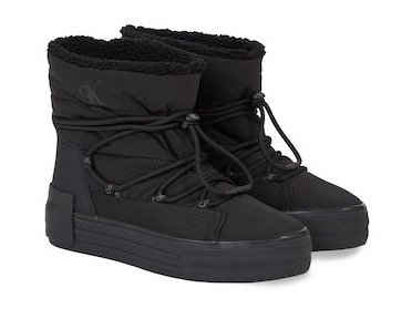 Calvin Klein Jeans Winterstiefel BOLD VULC FLATF SNOW BOOT WN Snowboots mit praktischem Schnellverschluss