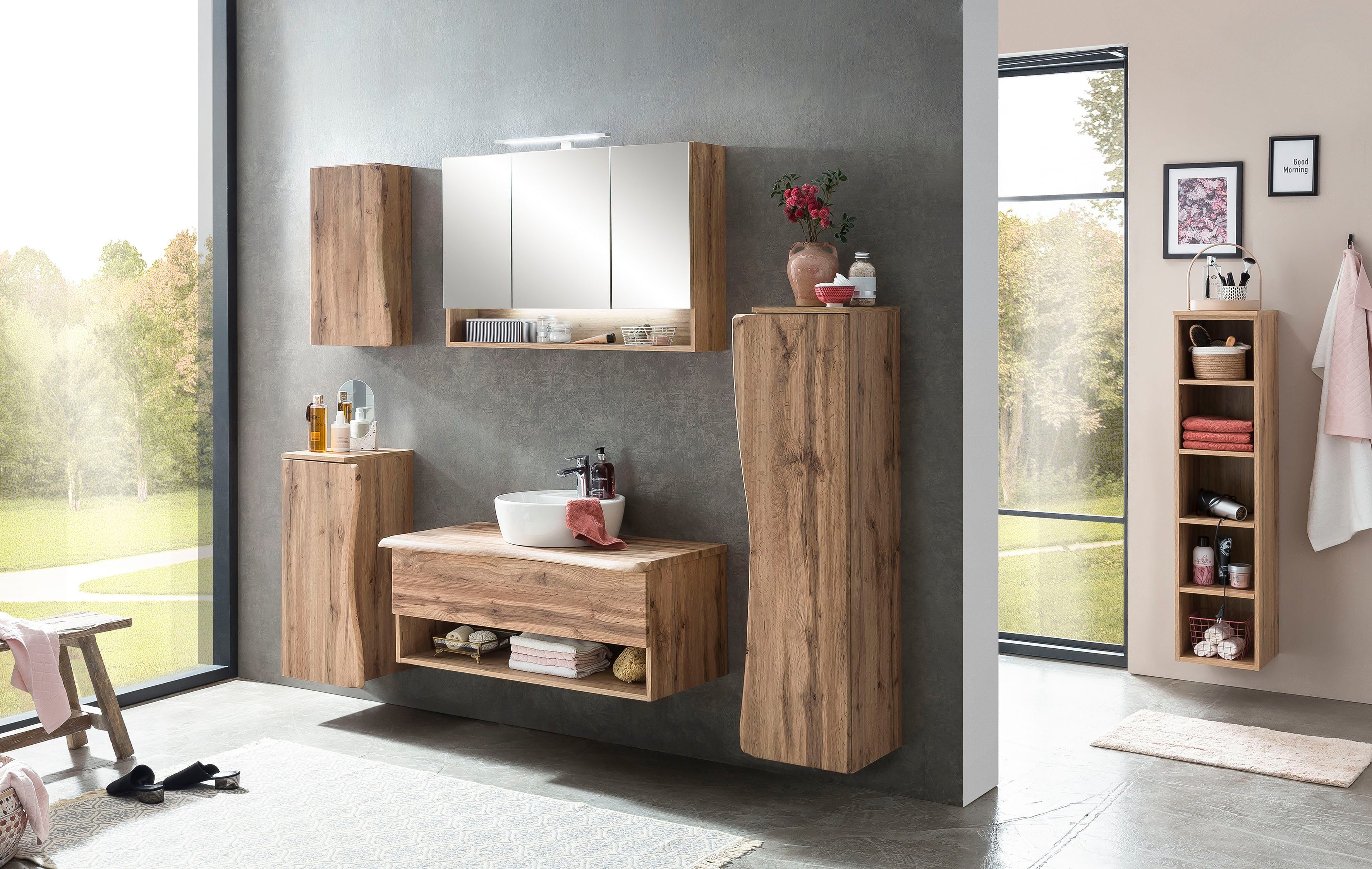 welltime Spiegelschrank Stubach Breite 100 cm – Bild 2 von 5