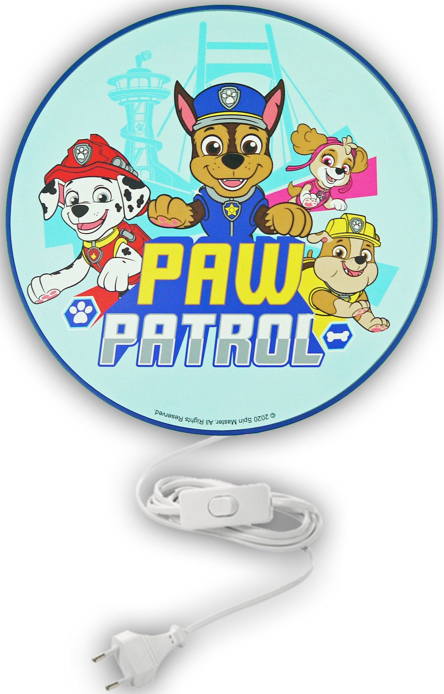 Wandleuchte Leuchtmittel, niermann Patrol, ohne Paw Paw Patrol Wandleuchte